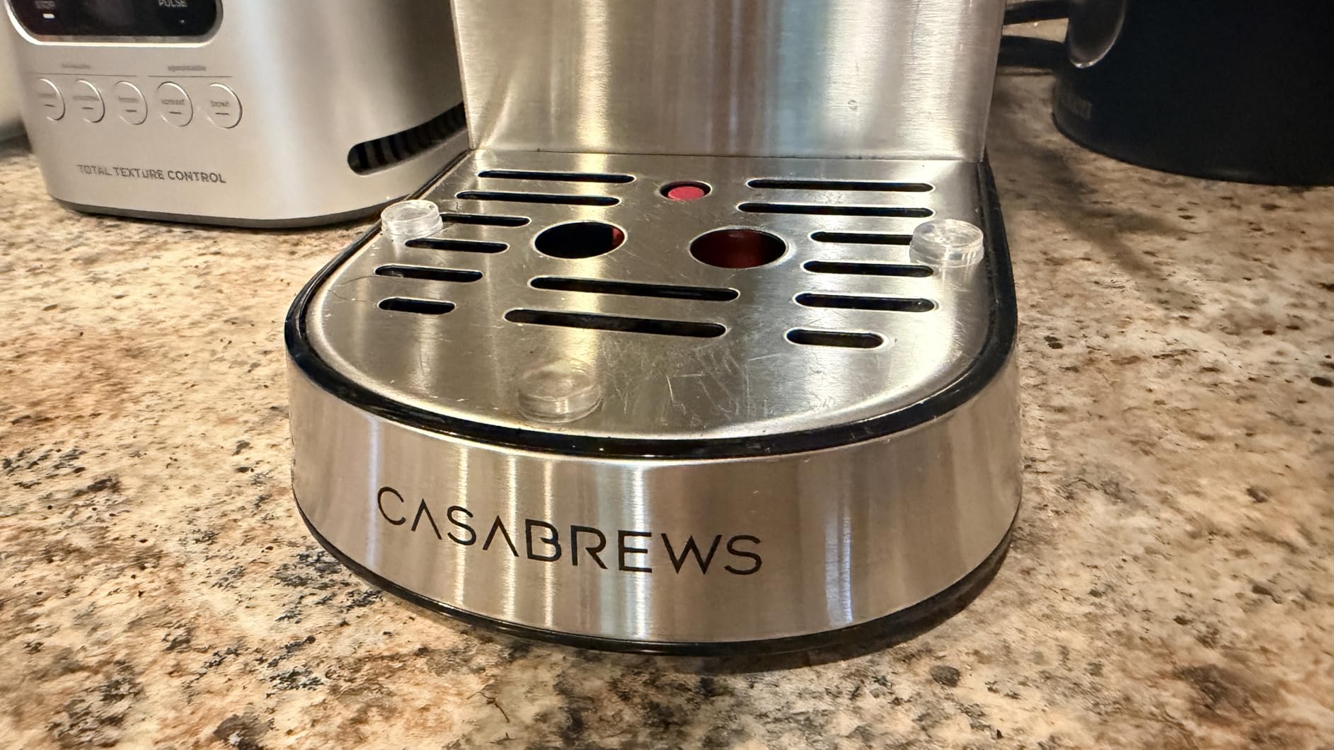 CASABREWS CM5418 Espresso Machine 20 Bar, Compact Espresso Maker with Steam Milk Frother, Stainless Steel Coffee Machine with 34oz Removable Water Tank for Cappuccino, Small Latte Machine, Silver customer photo 1