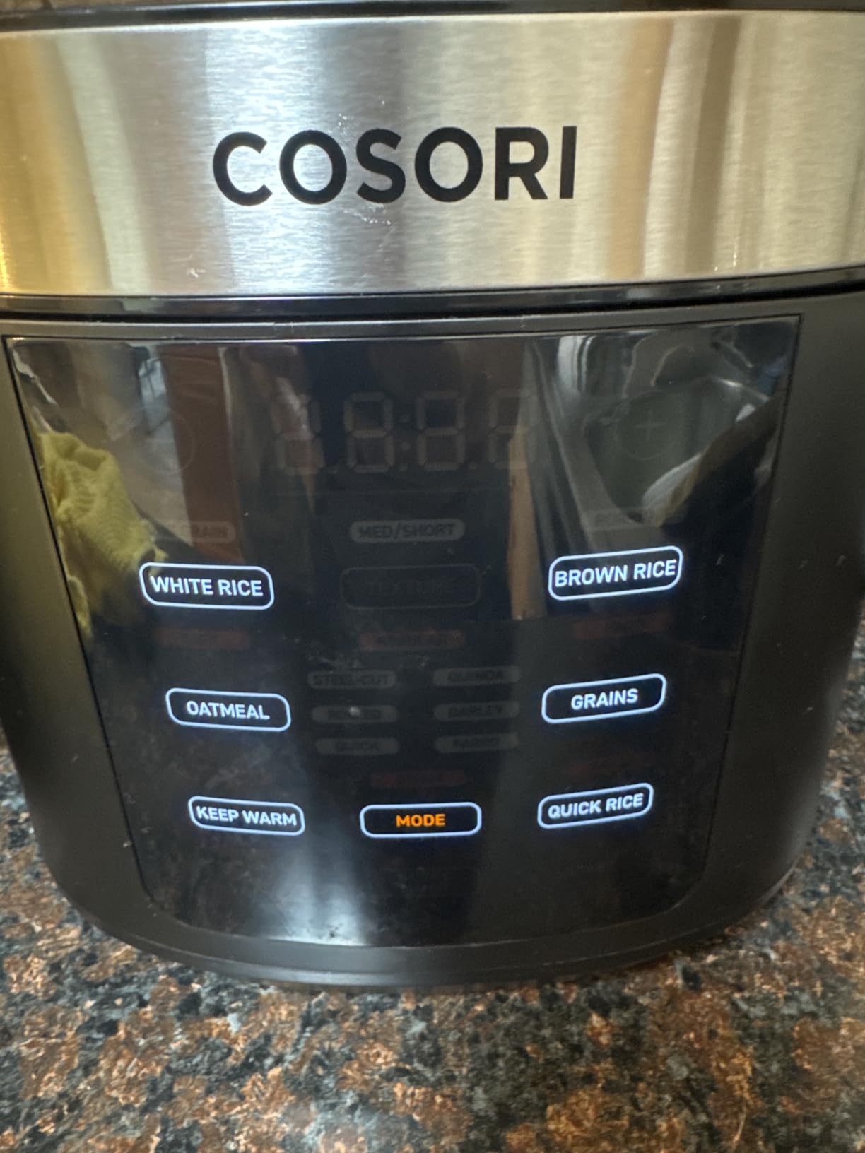 Cosori Rice Cooker 10 Cup, Fuzzy Logic, Ceramic Coating Inner Pot,18-in-1 customer photo 2
