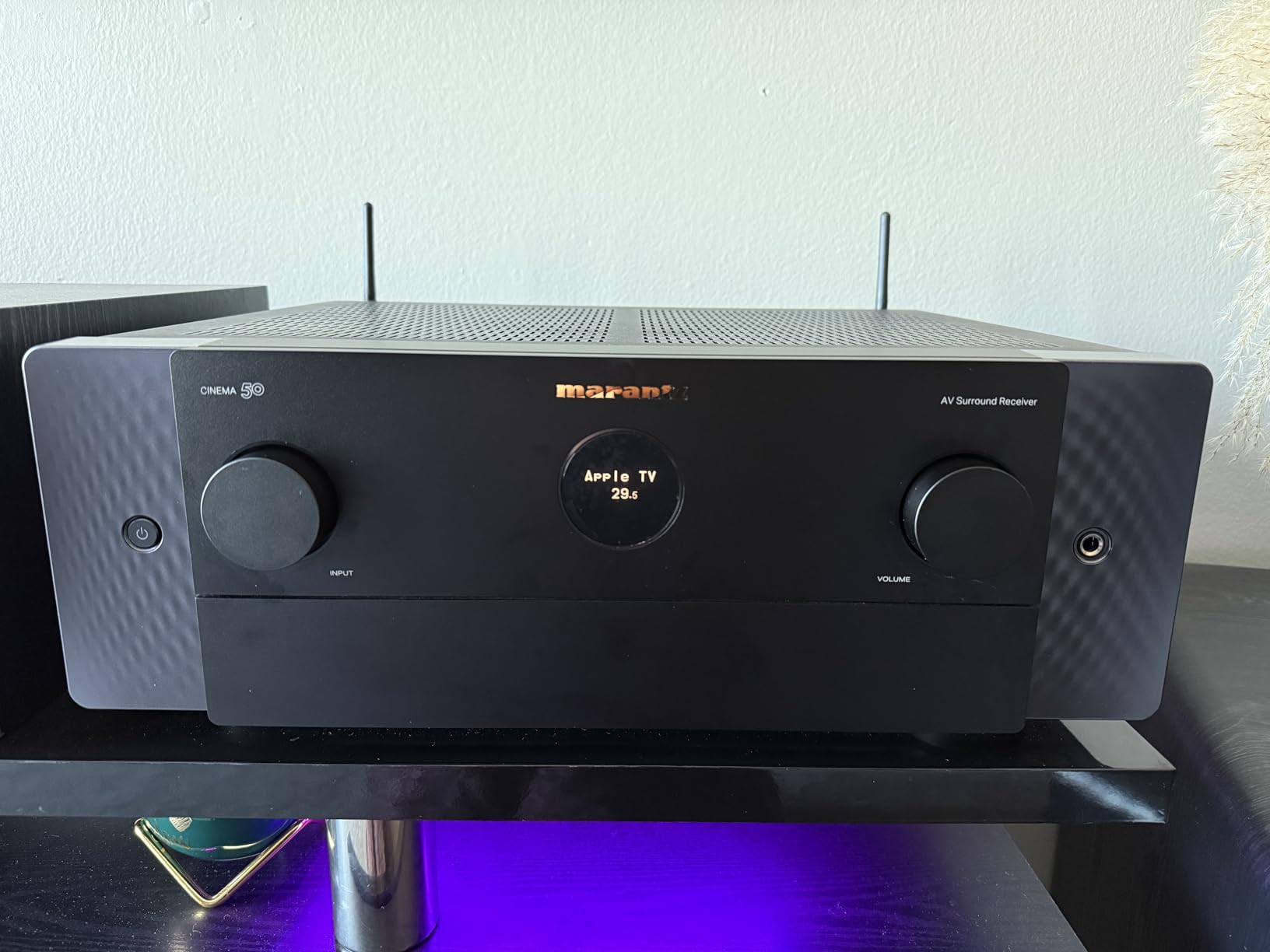 Marantz Cinema 50 9.4-Ch Receiver (110W X 9) - 4K/120 and 8K Home Theater Receiver (2022 Model), Built-in Bluetooth, Wi-Fi & HEOS Multi-Room, Supports Dolby Atmos, DTS:X Pro, IMAX Enhanced & Auro 3D customer photo 2