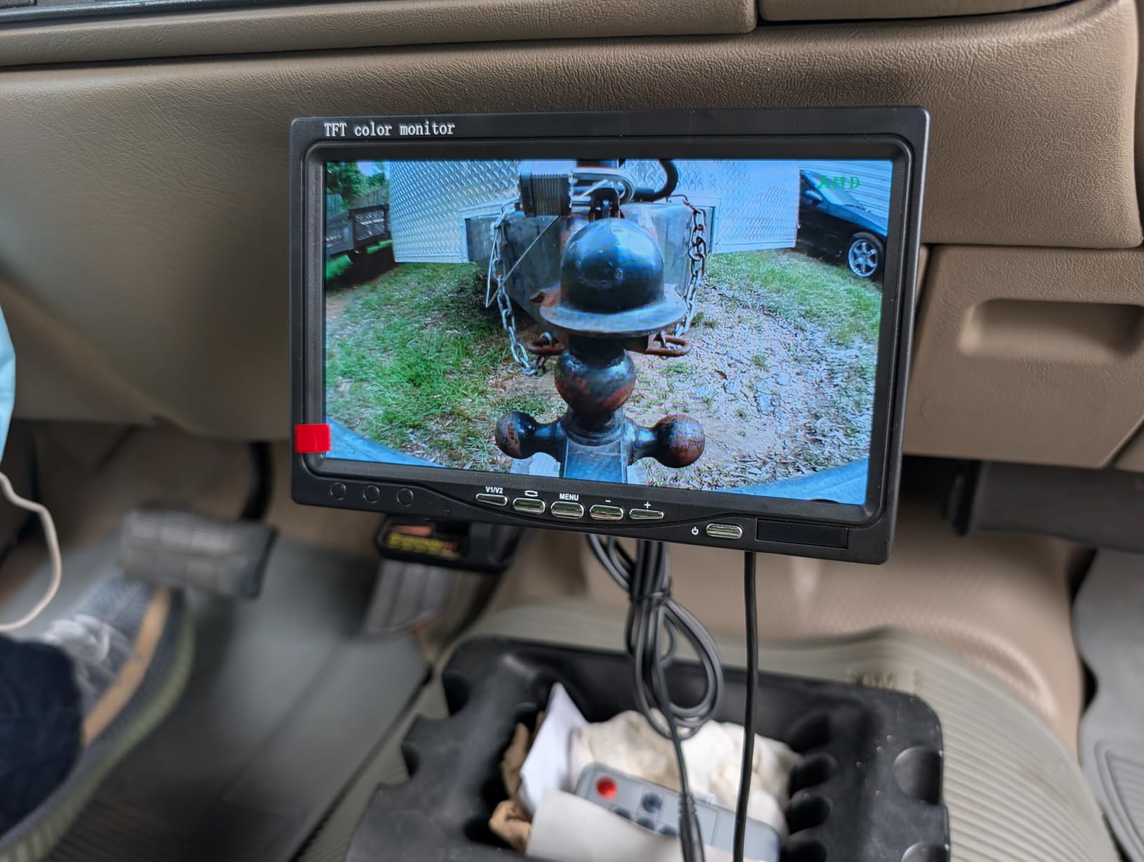 eRapta Backup Camera for Truck 7''HD 2K Front/Rear View Monitor kit customer photo 1