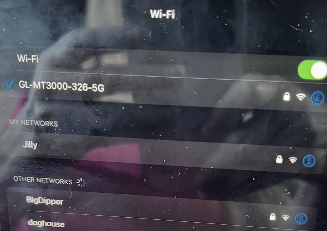 GL-MT3000 (Beryl AX) Portable Travel Router, Pocket Wi-Fi 6 Wireless 2.5G Router, Portable VPN Routers WiFi for Travel, Public Computer Routers, Business, Moblie/RV/Cruise/Plane customer photo 1