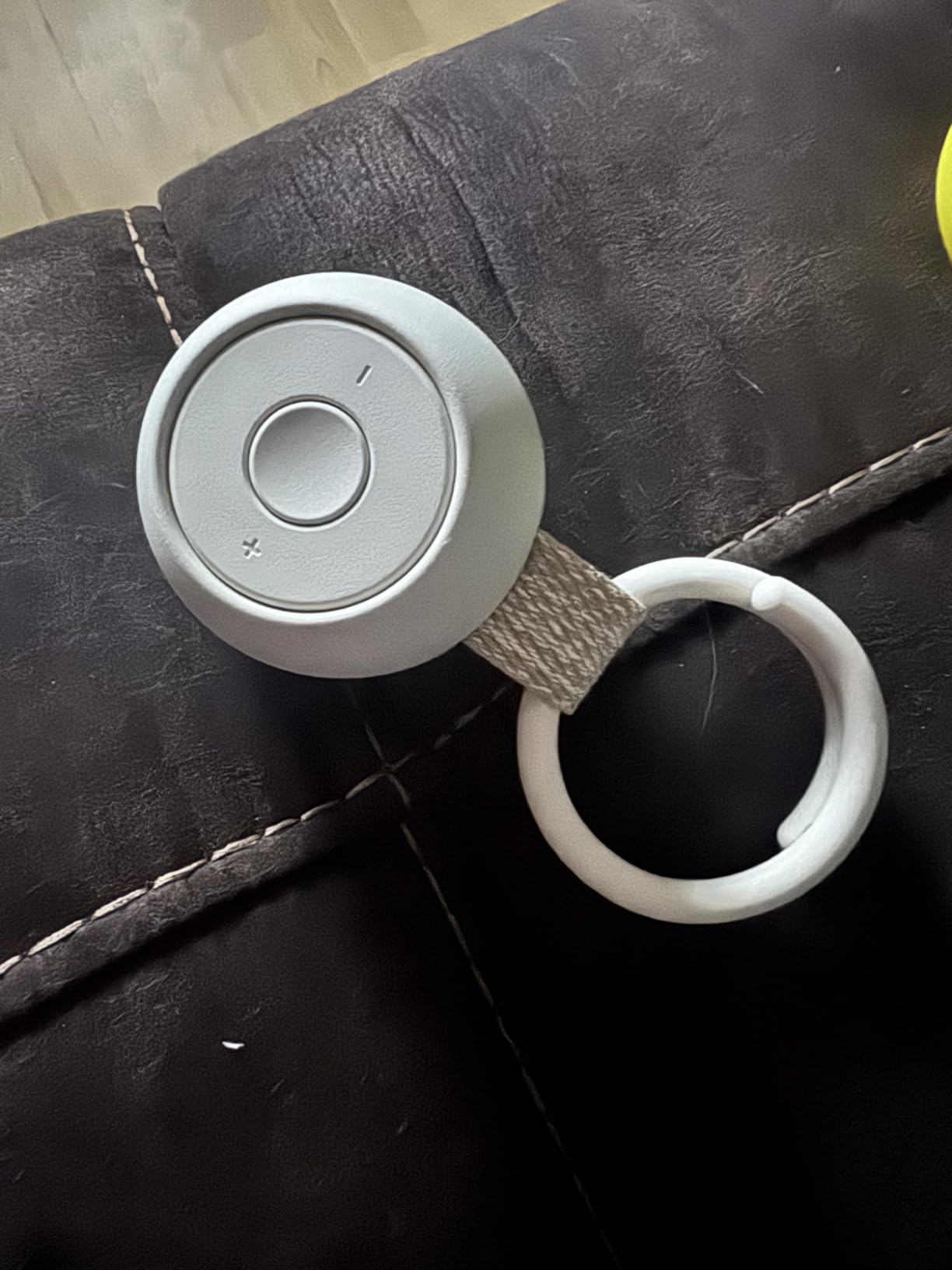 Hatch Go | Portable Sound Machine for Babies and Kids | Sleep Soother | 10 Soothing Sounds | White Noise | Hush | Travel | Registry Gift | Baby Shower | Clips on Stroller | Putty customer photo 1