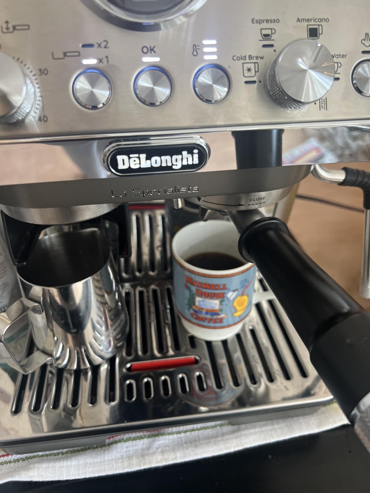 De'Longhi La Specialista Arte Evo Espresso Machine - Compact Cold Brew Coffee Maker with Grinder, Milk Steam Wand/Frother & Tamping Tools - Home Barista Kit for Lattes, Cappuccinos, Iced Coffee customer photo 1
