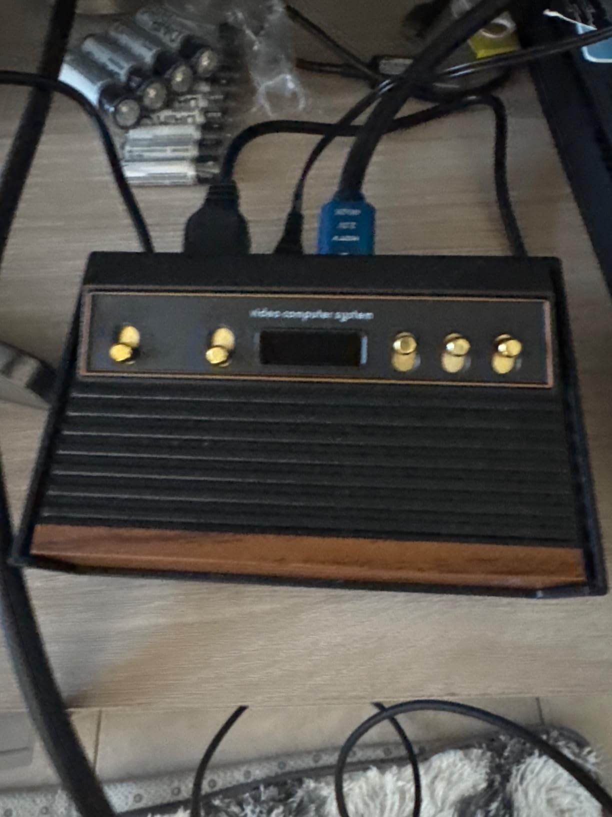 Atari Flashback 12 Gold, Retro Game Console, Built-in 130 Classic Games, Two Joystick and Paddle Controllers, HDMI, PLUG & PLAY on HD TV customer photo 2