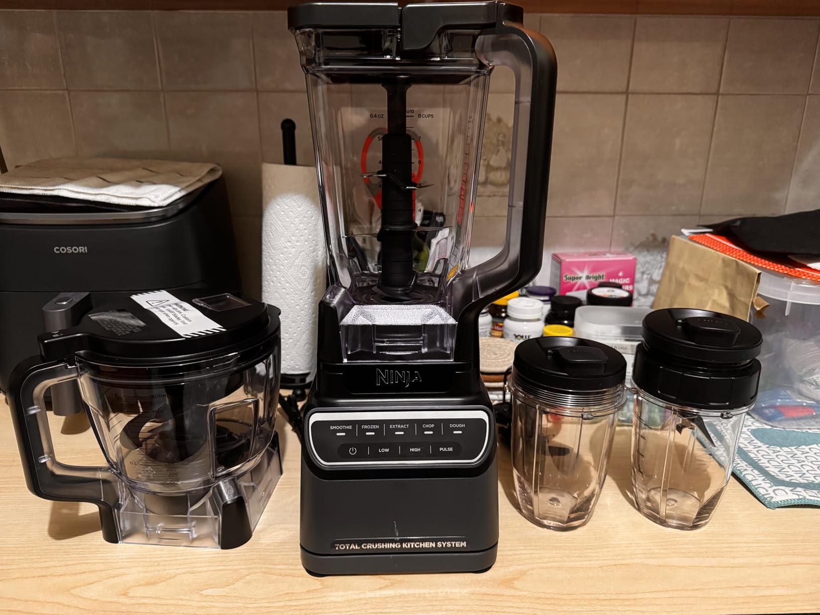 Ninja Kitchen System All-in-One for Smoothies, Frozen Drinks & Veggie Chopper, 1200W (BR601AMZ) customer photo 2