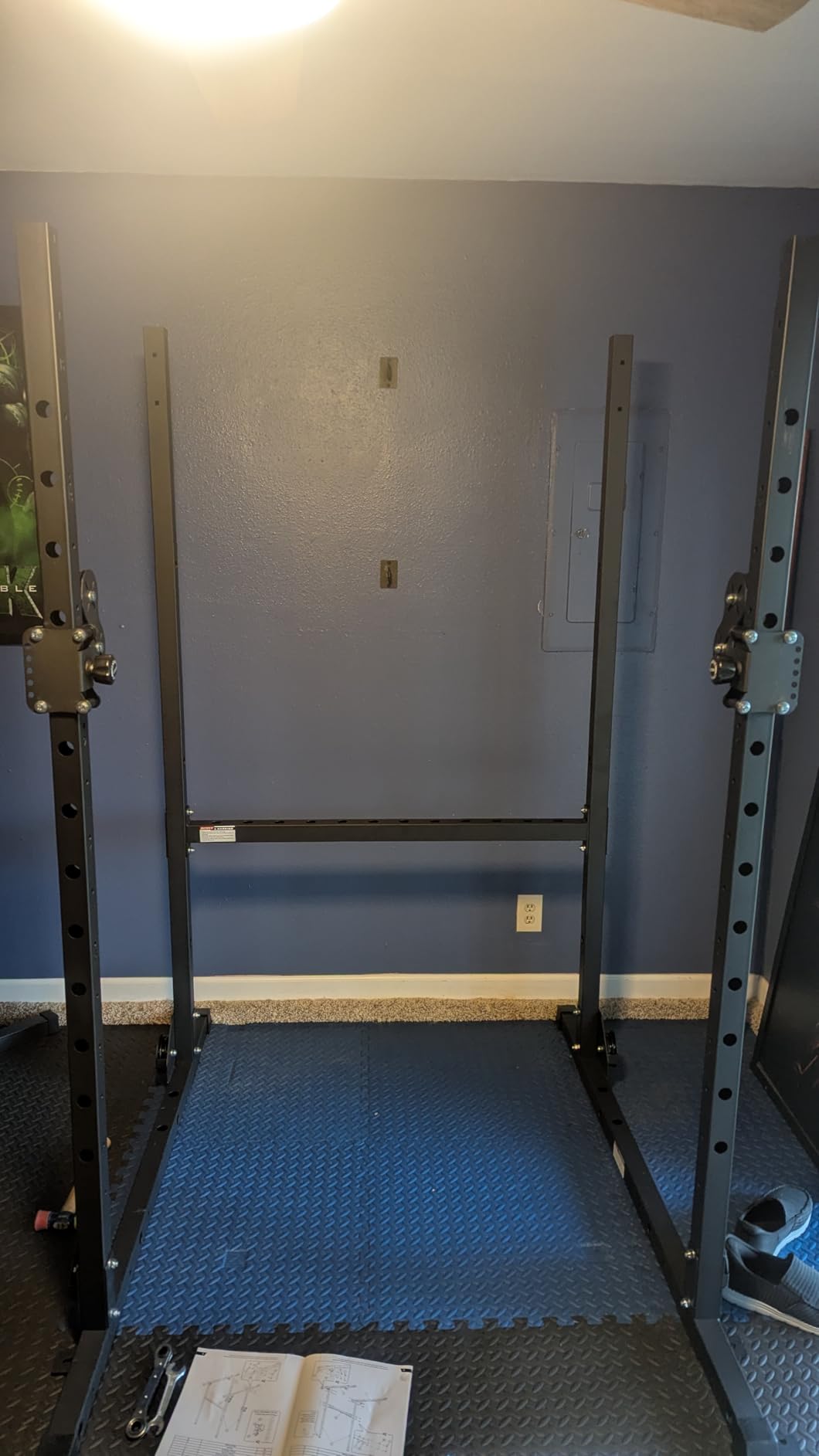 M1 Pro Smith Machine Cable Crossover Power Cage Home Gym | Dual 360 Cables, Barbell & Handles, LAT Pulldown, 1850LBS Weight Capacity customer photo 1