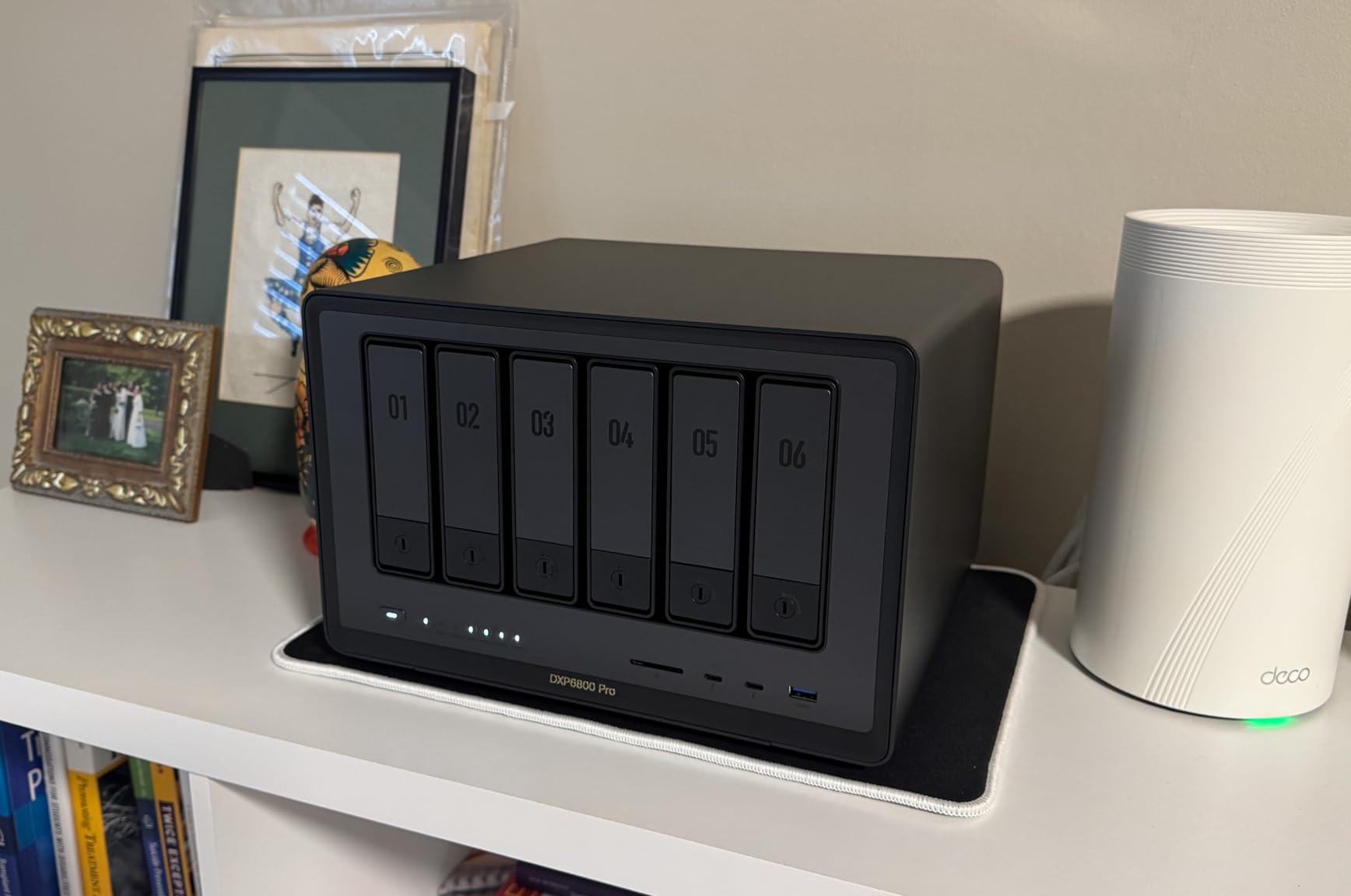 UGREEN NASync DXP6800 Pro 6-Bay Desktop NAS, Intel i5-1235U 10-Core, 8GB DDR5 RAM, 128G SSD, 2X 10GbE, 2X M.2 NVMe, 8K HDMI, 2X TBT4 (Diskless) customer photo 1