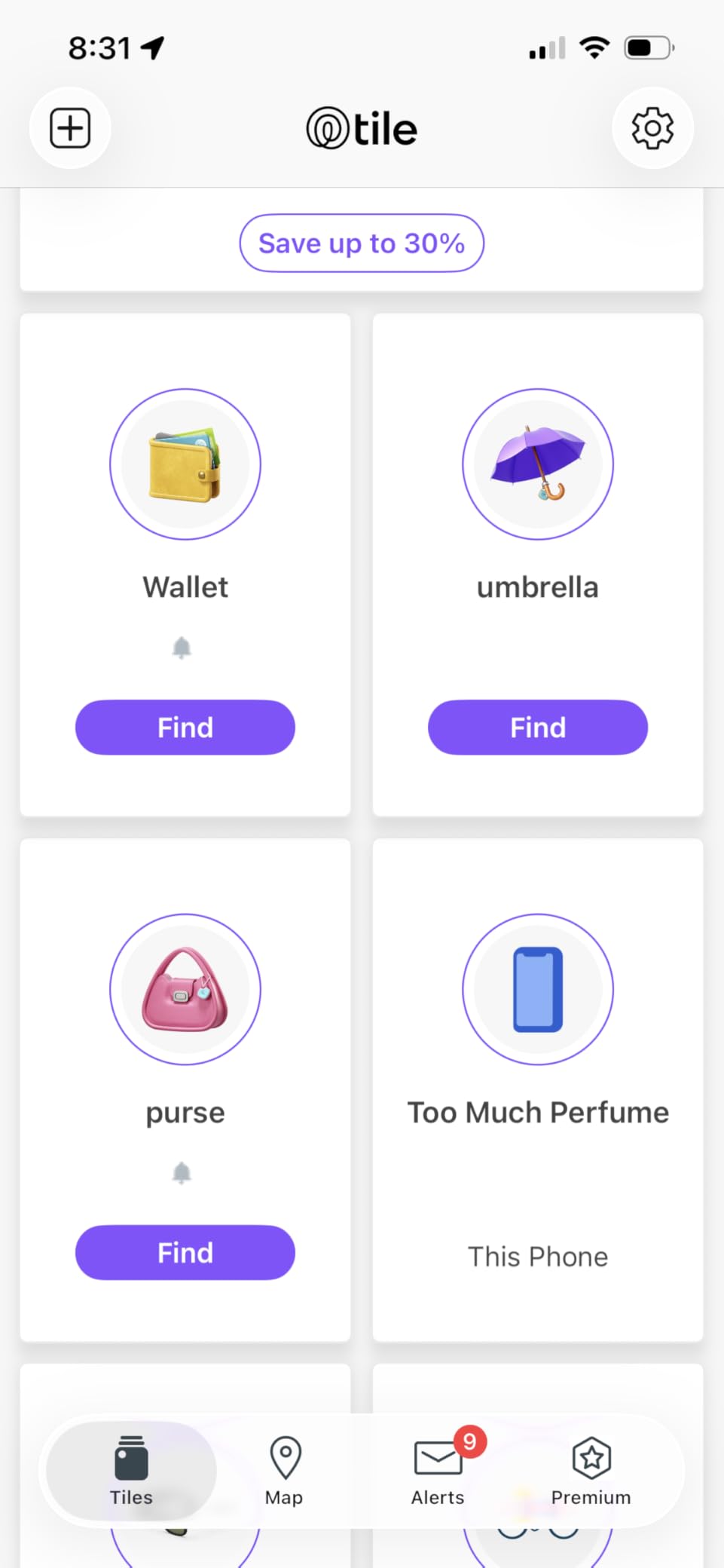 Life360 Tile Sticker - Small Bluetooth Tracker, Remote Finder and Item Locator for Bikes, Glasses and More. Both iOS and Android Compatible. Phone Finder. 1-Pack (Black) customer photo 1