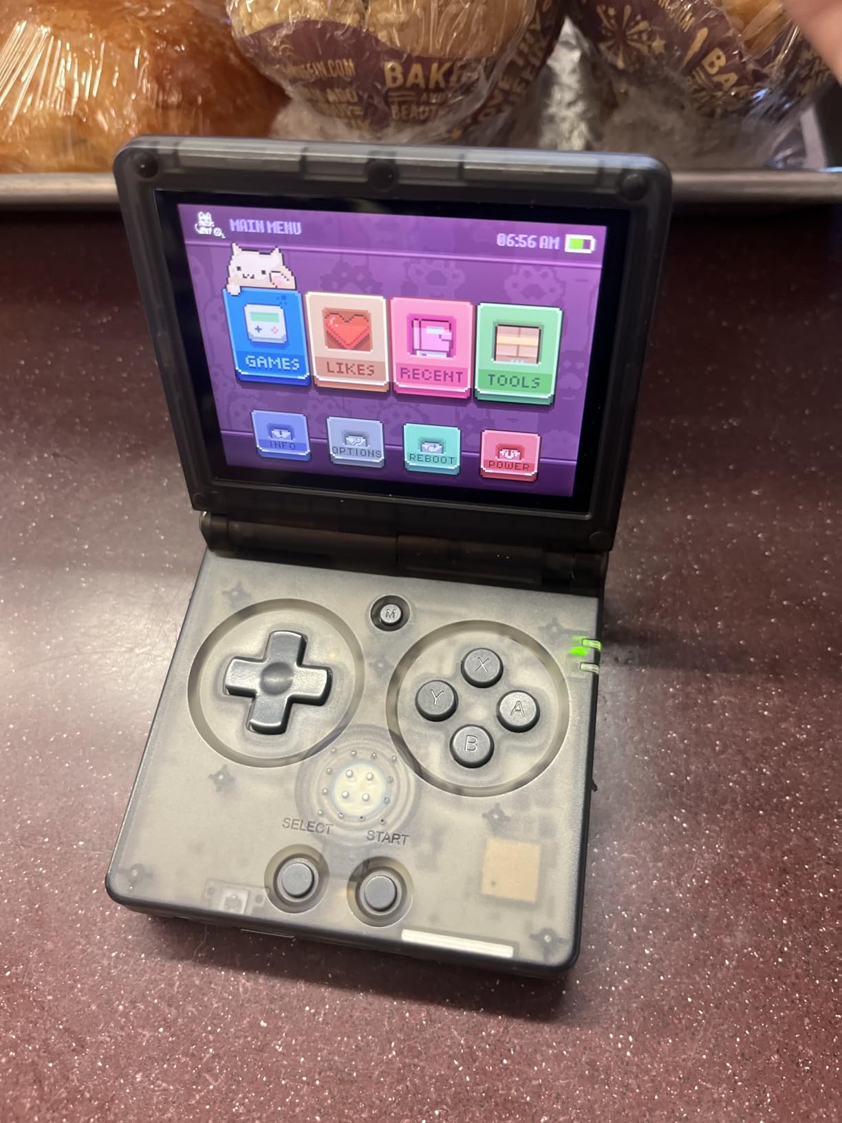 RG35XX flip Handheld Game Console No GamesClamshell Retro Game Console Classic Portable Gaming Console with 3.5 inch IPS Screen 3300mAh Battery Supports 5G WiFi Bluetooth HD,TV Output Gray customer photo 1