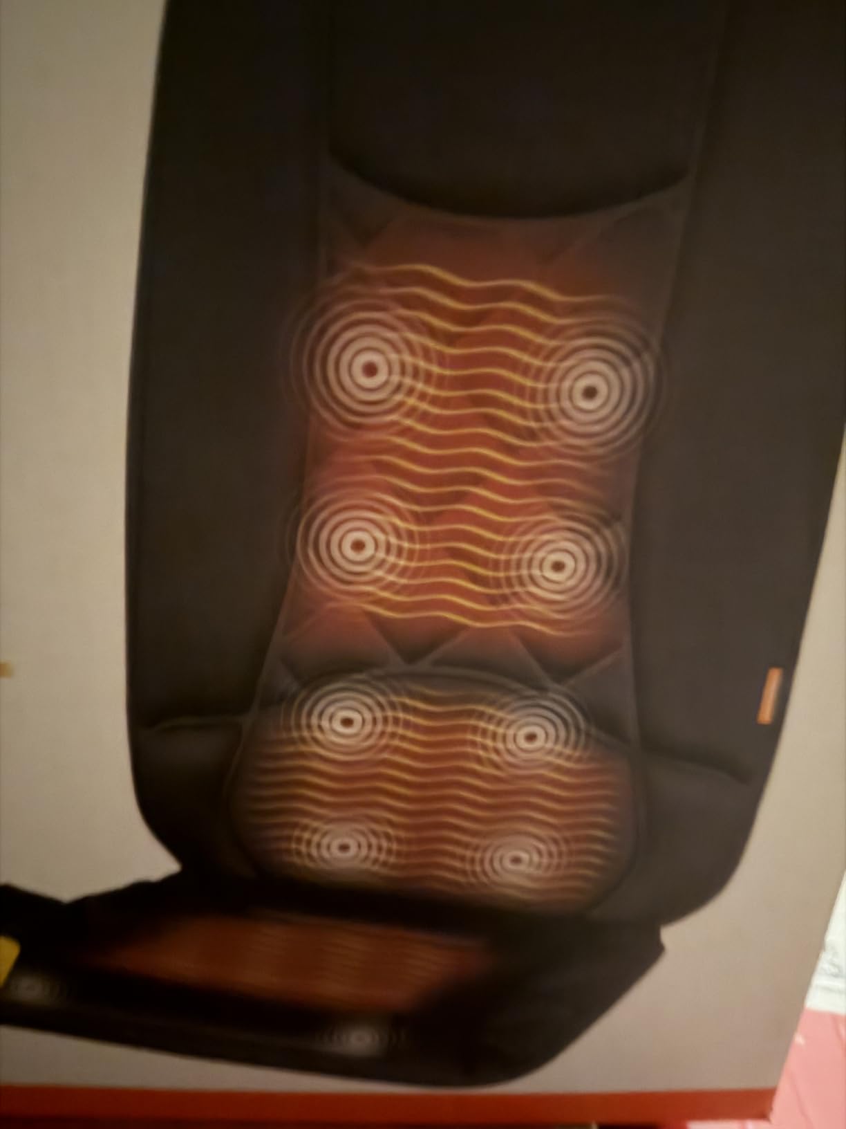 CARSHION 10 Vibration Motors, Massage Seat Cushion with Heat, Back Massager for Chair Back Massager Heated Seat Cover Massage Chair Pad for Pain Relief Home Office Use customer photo 1