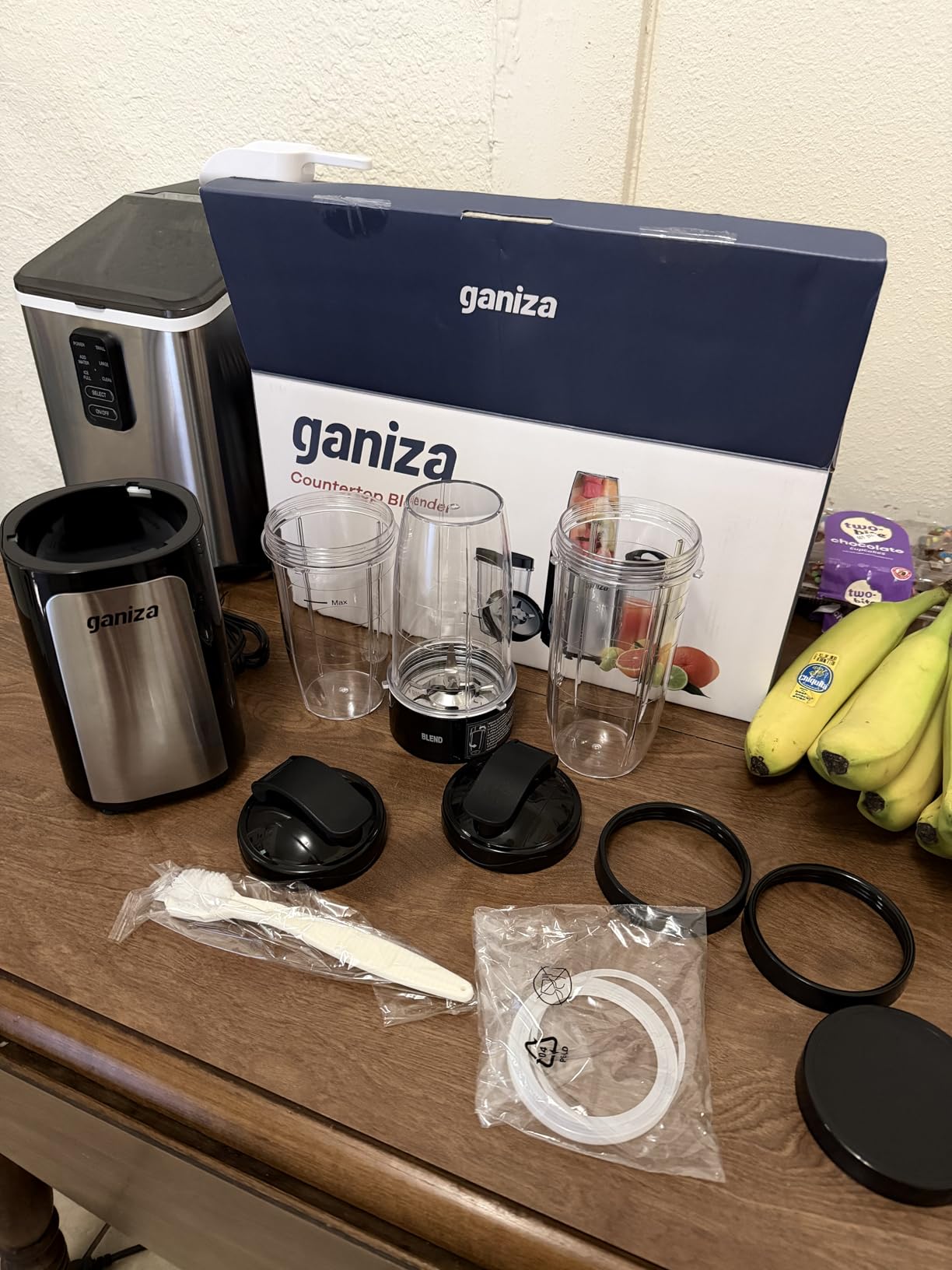 Ganiza Blender for Smoothies, 14Pcs Personal Blender for Shake and Smoothies for Kitchen with 3 Portable Cups (1x24oz & 2X17oz), Single Serve Smoothie Maker, Nutritious Recipe customer photo 2