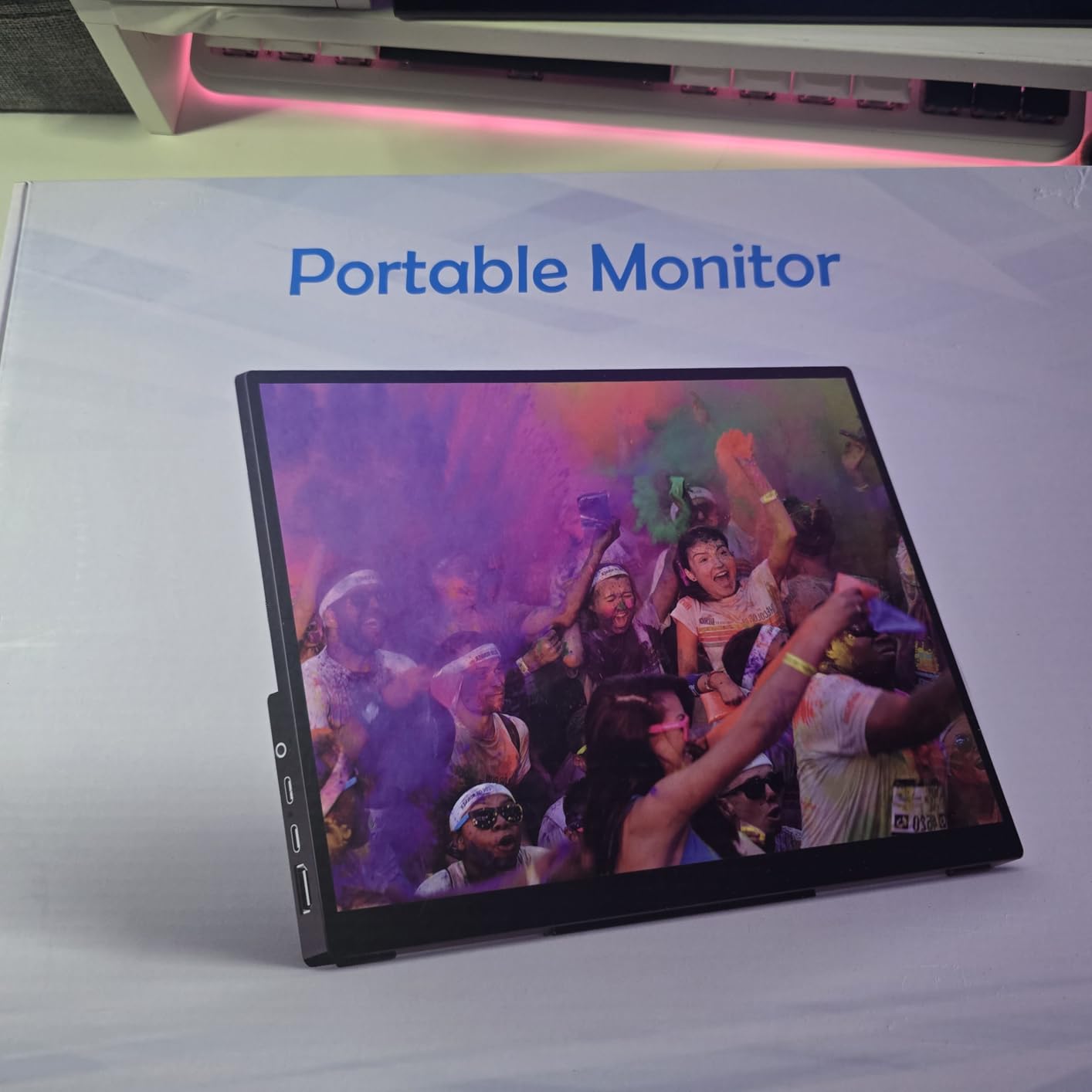 4K Portable Touch Monitor, 15.6