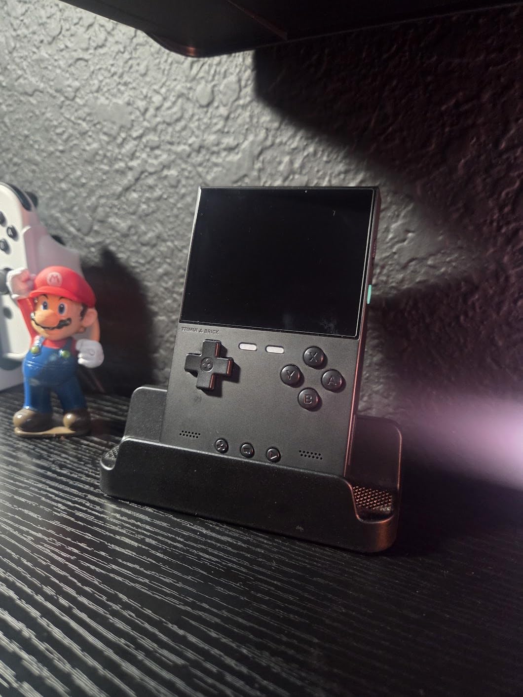 Trimui Brick Handheld Game Console 3.2-inch 1024*768 IPS Screen 3000mAh Trimui-Brick Opensource System with Portable Case and Screen Protector Purple customer photo 1