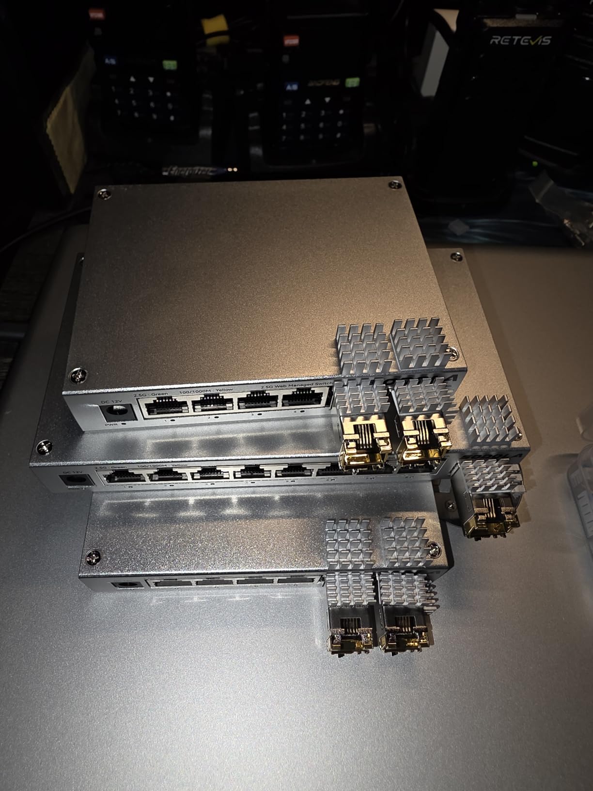 SODOLA 8-Port 2.5Gb Web Managed Switch with 10G SFP+, Aluminum Alloy Cooling & Magnetic Mounting - LACP/QoS/VLAN/IGMP Managed Multi-Gigabit Switch for Homelab customer photo 1