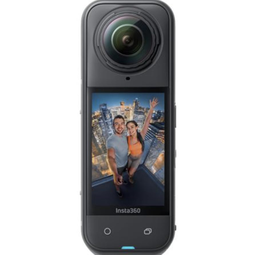 Insta360 X5 - Waterproof 8K 360° Action Camera, Leading Low Light, Invisible Selfie Stick Effect, Rugged and Replaceable Lens, 3-Hour Battery, Built-in Wind Guard, Stabilization, Triple AI Chip Design customer photo 1