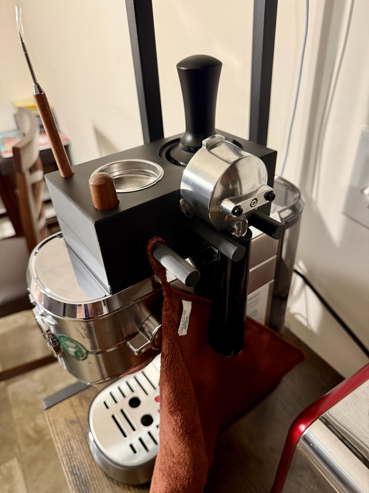 CASABREWS 5418 PRO Espresso Machine 20 Bar, Upgraded Espresso Maker with Powerful Steam Milk Frother, Stainless Steel Coffee Machine with Fast Heating System for Cappuccino, Latte, Silver customer photo 1