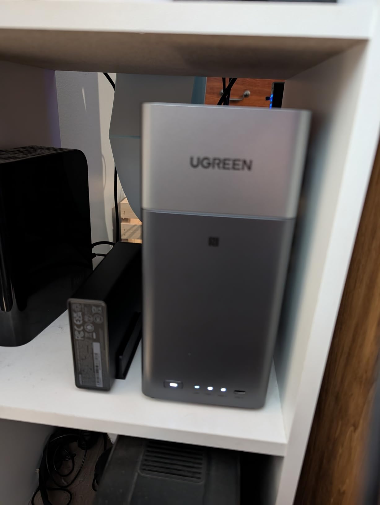 UGREEN NASync DH2300 2-Bay Desktop NAS, 64TB Capacity, 4GB RAM, 1GbE, 4K HDMI, Remote Access, AI Photo Album (Diskless) customer photo 1