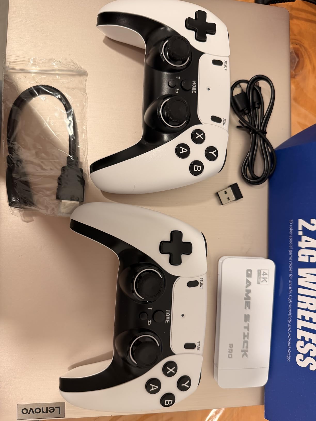 2026 Upgraded Retro Gaming Console, Retro Game Stick, 4K HD HDMI TV Game Stick, Built-in Classic Video Games, Plug & Play Game Console for TV 2 Wireless Controllers customer photo 1