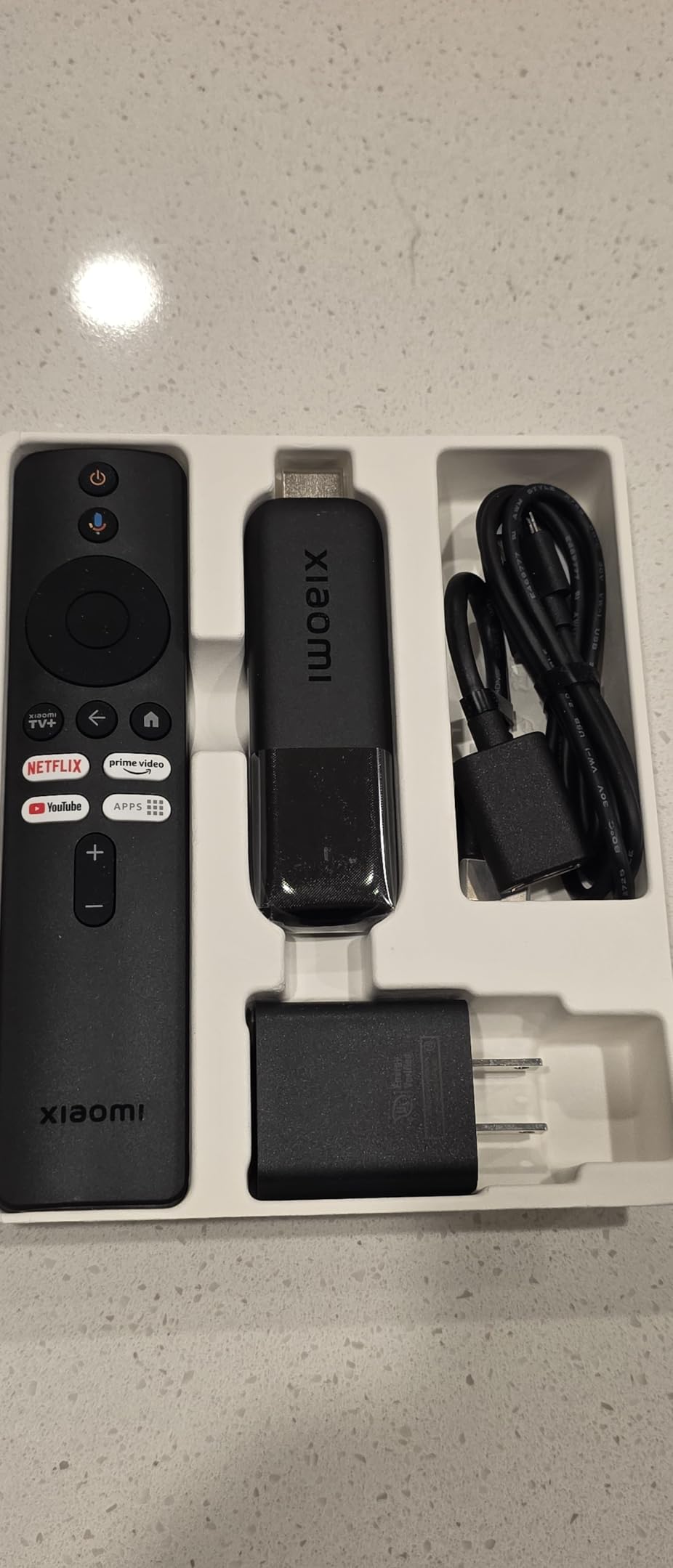 Xiaomi TV Stick 4K (2nd Gen) Streaming Media Player Device Google TV Cast Dolby Vision HDR10+ Atmos Dual Band Wi-Fi 6 with 360 Bluetooth Voice Remote Control customer photo 2