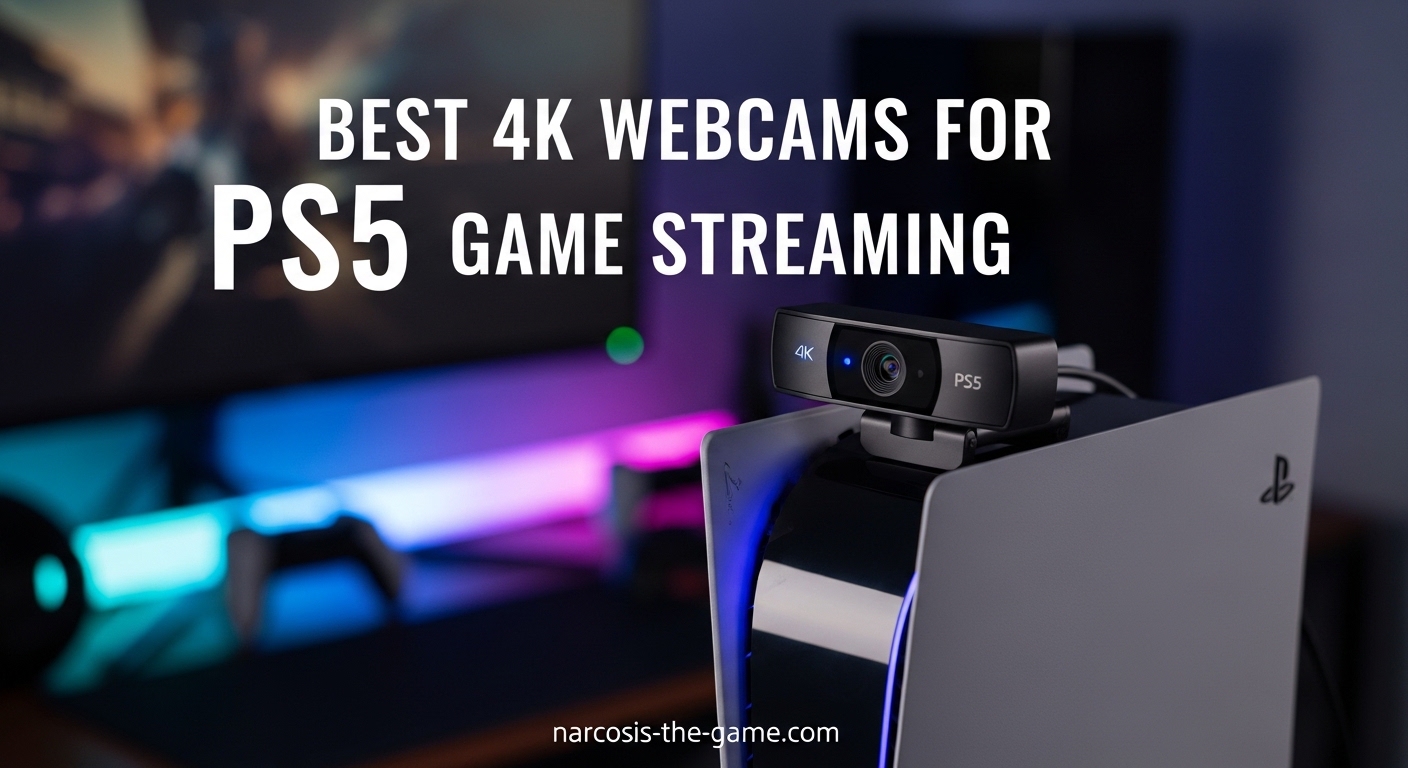 Best 4K Webcams for PS5 Game Streaming