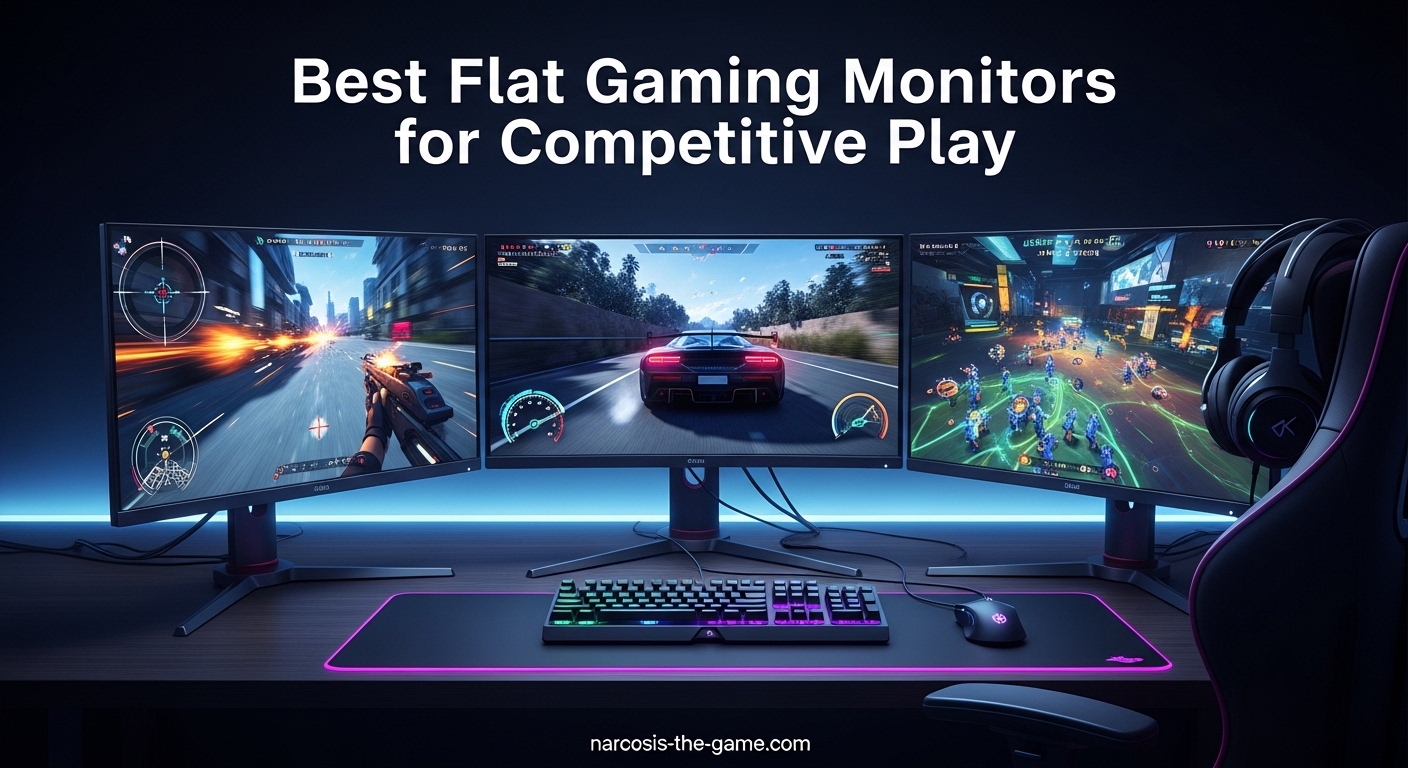 10 Best Flat Gaming Monitors for Competitive Play (August 2026)
