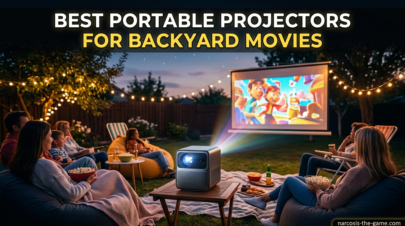 Best Portable Projectors for Backyard Movies