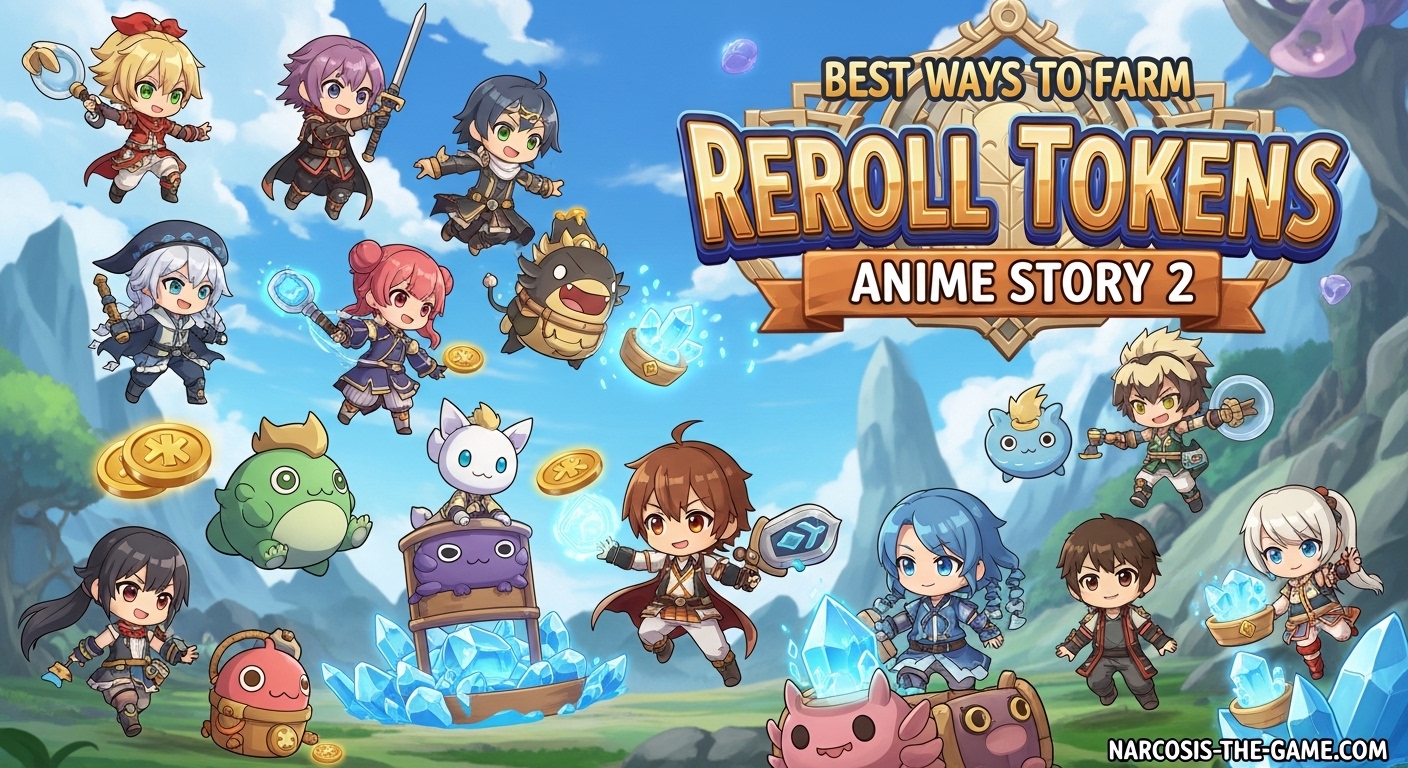 Best Ways to Farm Reroll Tokens Anime Story 2