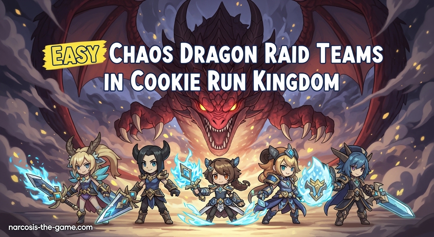 Easy Chaos Dragon Raid Teams in Cookie Run Kingdom
