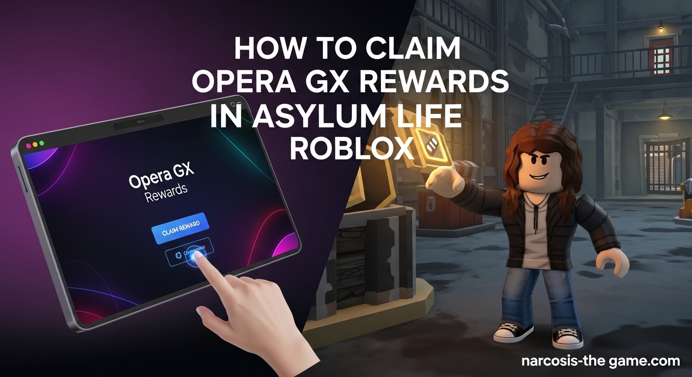 How to Claim Opera GX Rewards in Asylum Life Roblox