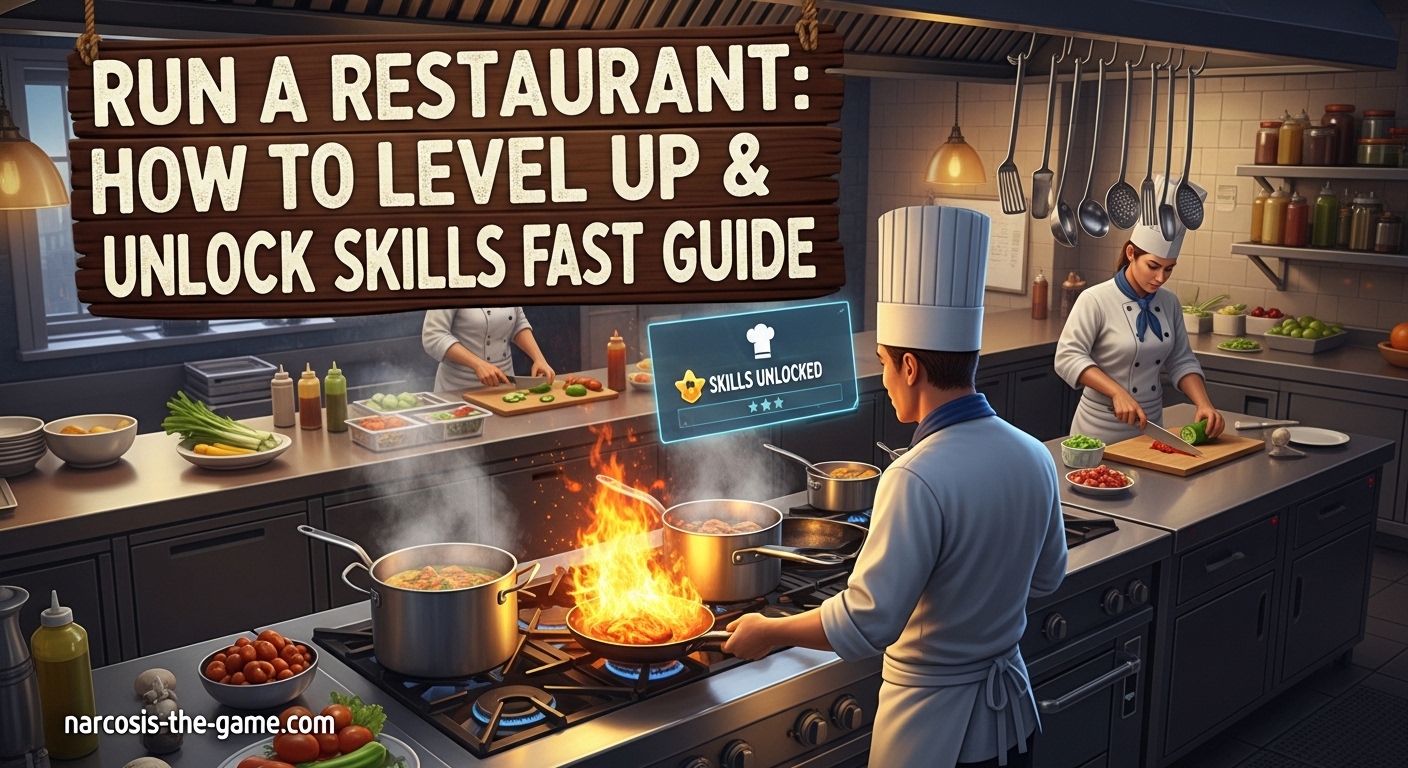 Run a Restaurant How to Level Up & Unlock Skills Fast Guide