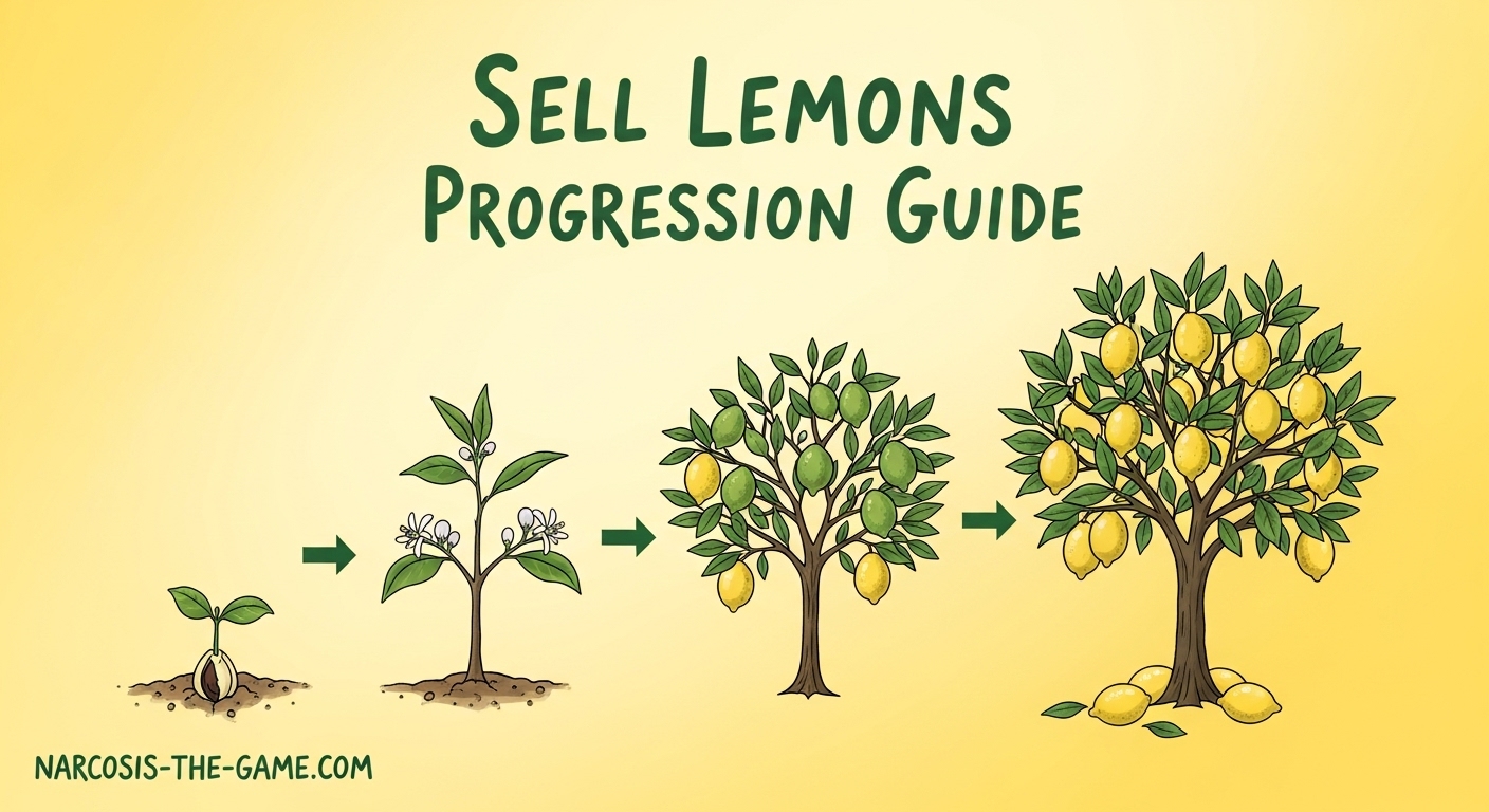Sell Lemons Progression Guide