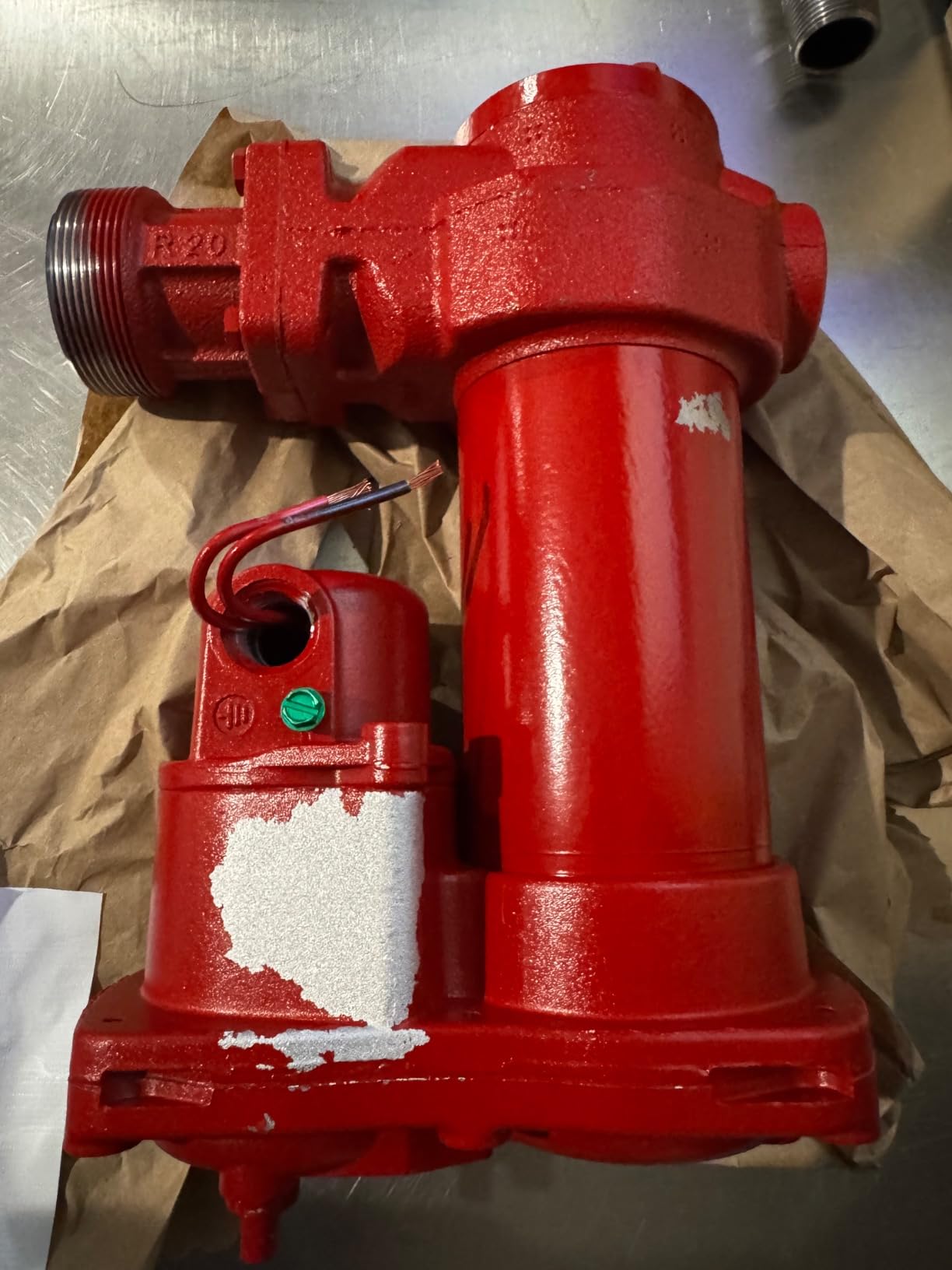 Fill-Rite FR4210H 12V 20 GPM Fuel Transfer Pump with Discharge Hose & Manual Nozzle | Gasoline, Diesel, Kerosene, Ethanol & Methanol Blends & Biodiesel customer photo 1