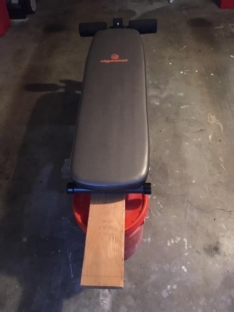 Marcy Utility Slant Board Exercise Bench for Strength Training and Home Gym Workouts customer photo 2