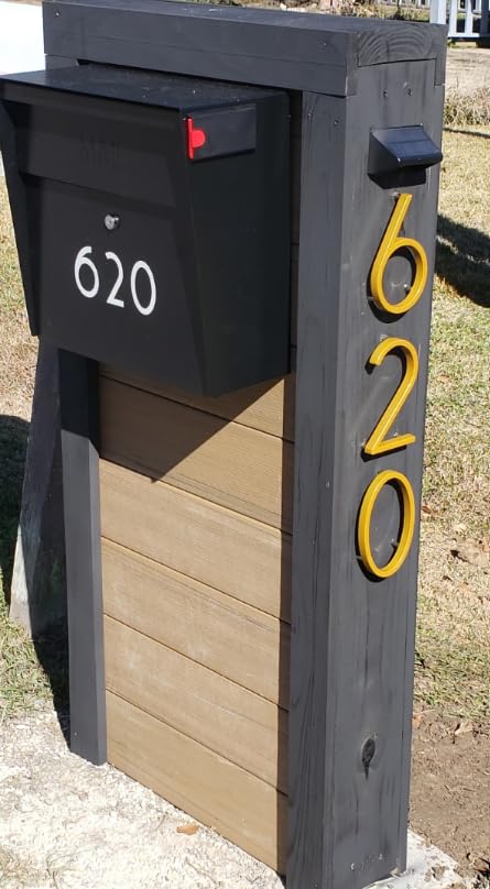 Mail Boss 7162 Metro, Black High Capacity Wall Mounted Locking Security Mailbox, Medium customer photo 1
