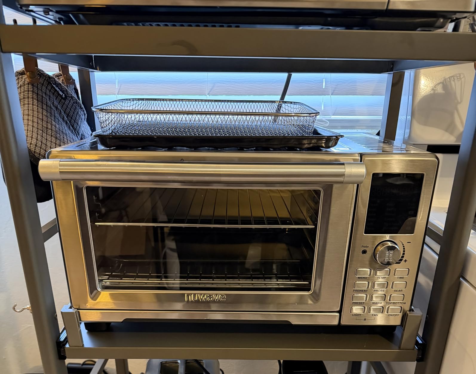 Nuwave Bravo Air Fryer Toaster Smart Oven, 12-in-1 Countertop Convection customer photo 1