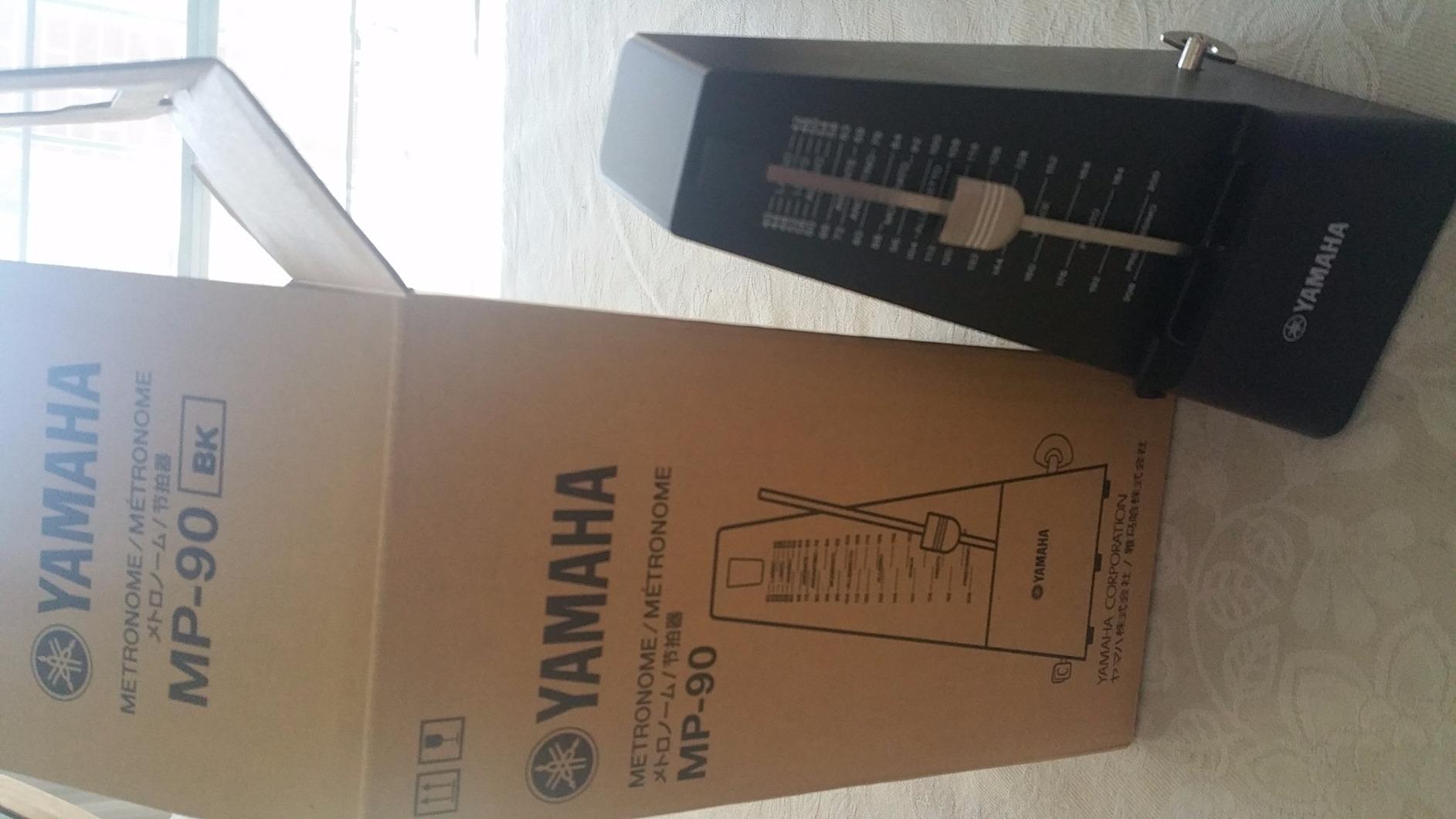 YAMAHA metronome black MP-90BK customer photo 1