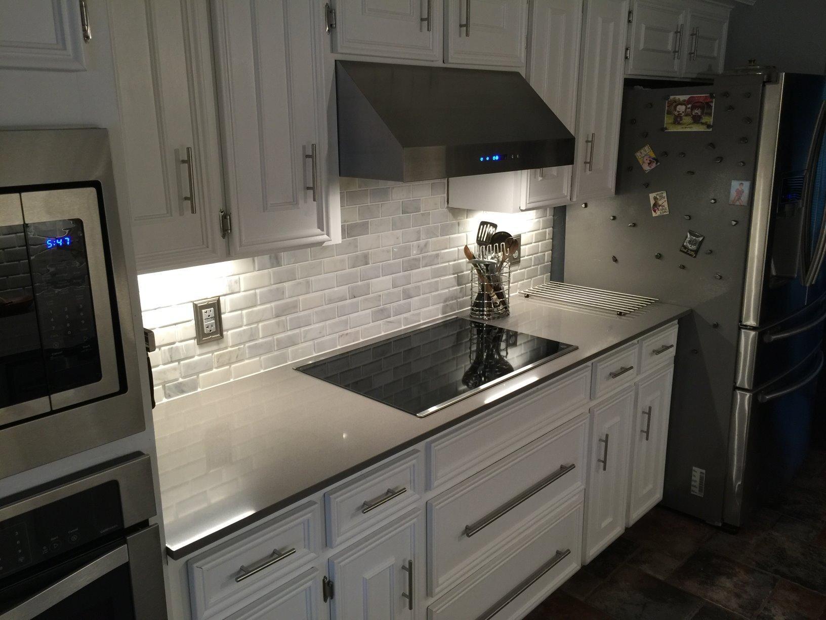 Cosmo UMC30 30 in. Haven Collection 380 CFM Ducted Under Cabinet Range Hood, LED, Stainless customer photo 2
