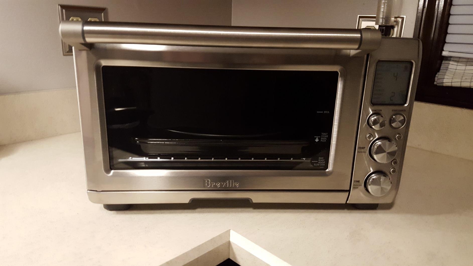 Breville BOV845BSS Smart Oven Pro, Brushed Stainless Steel | Feast boldly with countertop oven and toaster's 10 cooking functions | Convection setting reduces cook time by up to 30% customer photo 1