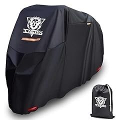 XYZCTEM Motorcycle Cover - Waterproof Outdoor Storage Bag, up to 116 inch | Made of Heavy Duty Material, Compatible with Harley Davidson and All Motors customer photo 1