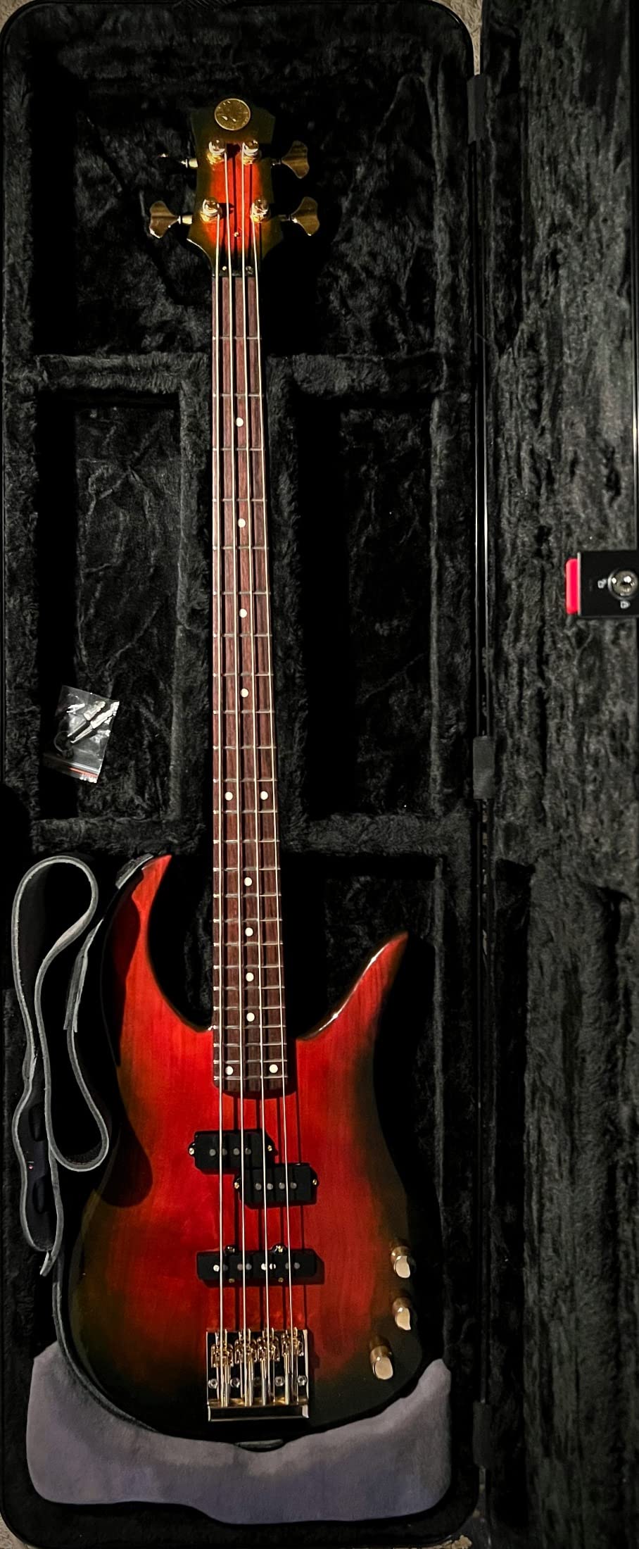 Gator Cases Molded Flight Case for Bass Guitar with TSA Approved Locking Latch, (GTSA-GTRBASS) customer photo 1