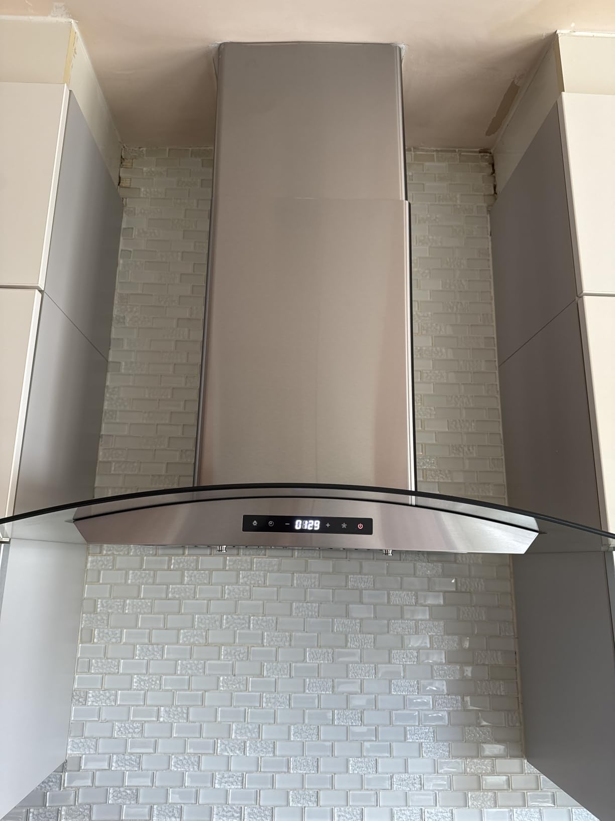 Cosmo COS-668AS750 30 in. Vista Collection 380 CFM Ducted Wall Mount Range Hood LED, Stainless Steel customer photo 2