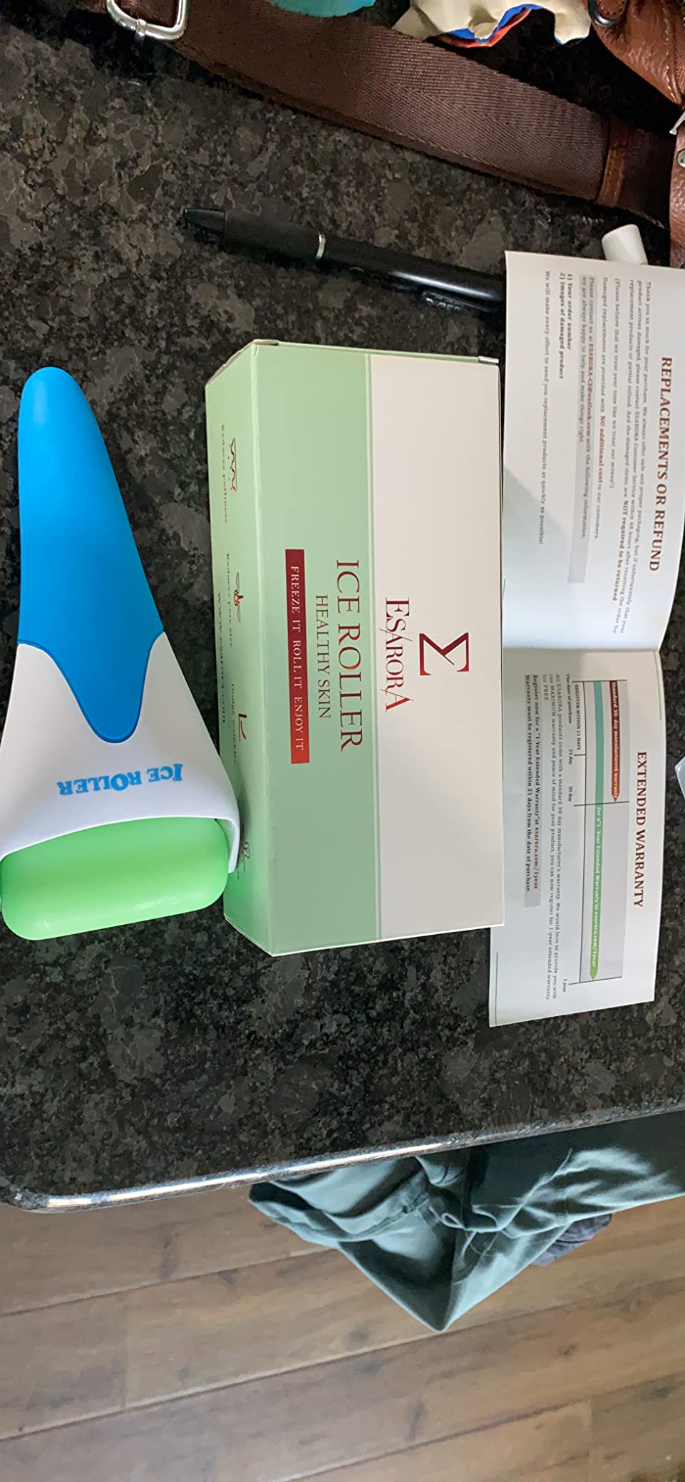 ESARORA Ice Roller for Face & Eye, Puffiness, Migraine, Pain Relief and Minor Injury, Skin Care Products customer photo 2