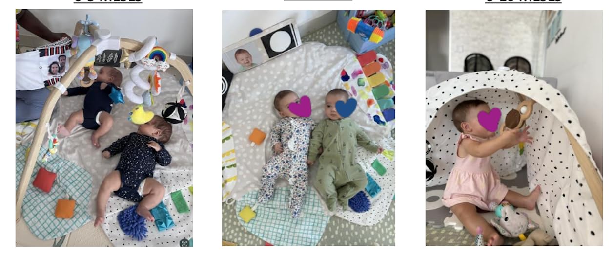 LOVEVERY | The Play Gym | Award Winning For Baby , Stage-Based Developmental Activity Gym & Play Mat for Baby to Toddler customer photo 1