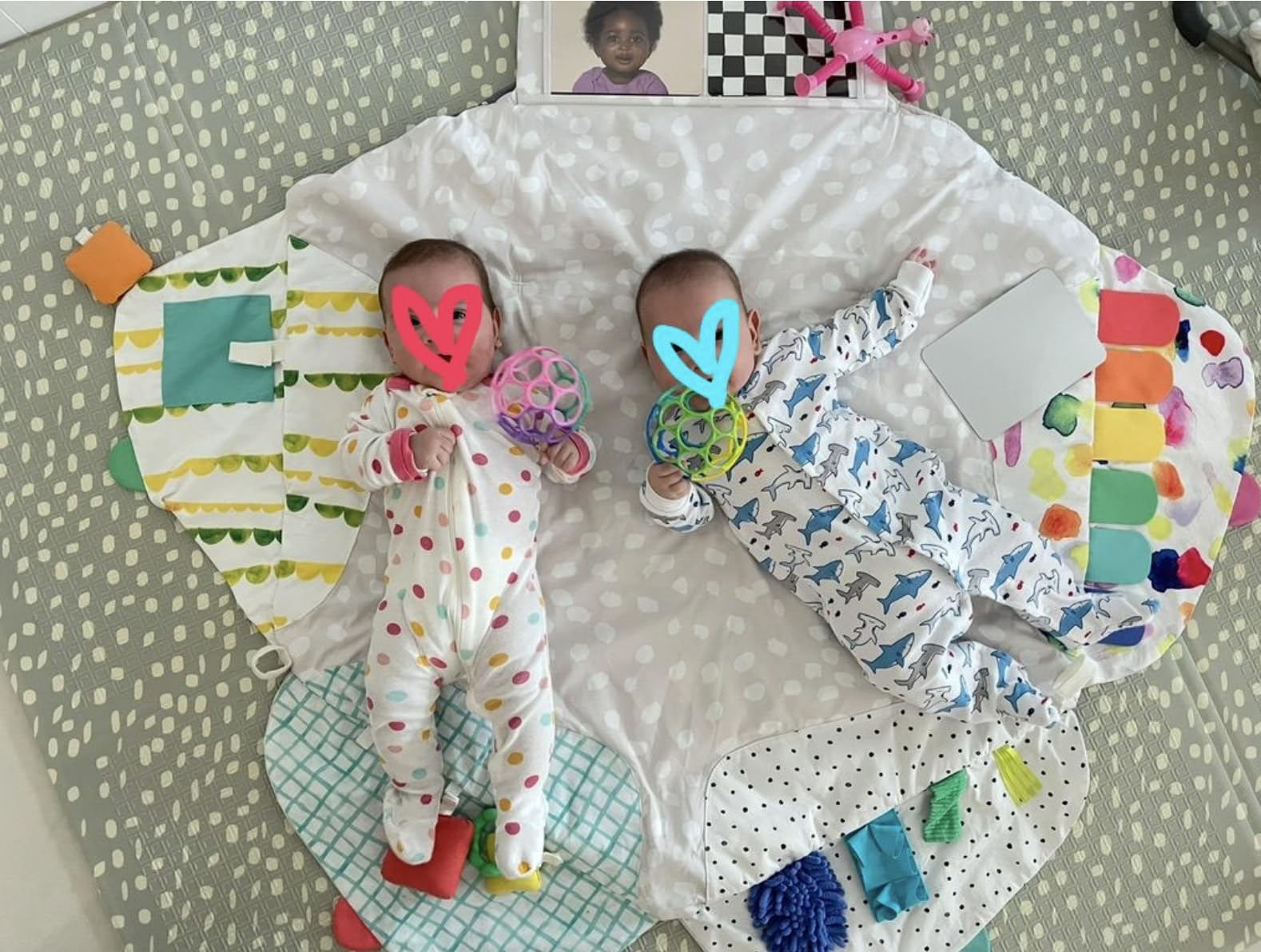 LOVEVERY | The Play Gym | Award Winning For Baby , Stage-Based Developmental Activity Gym & Play Mat for Baby to Toddler customer photo 2