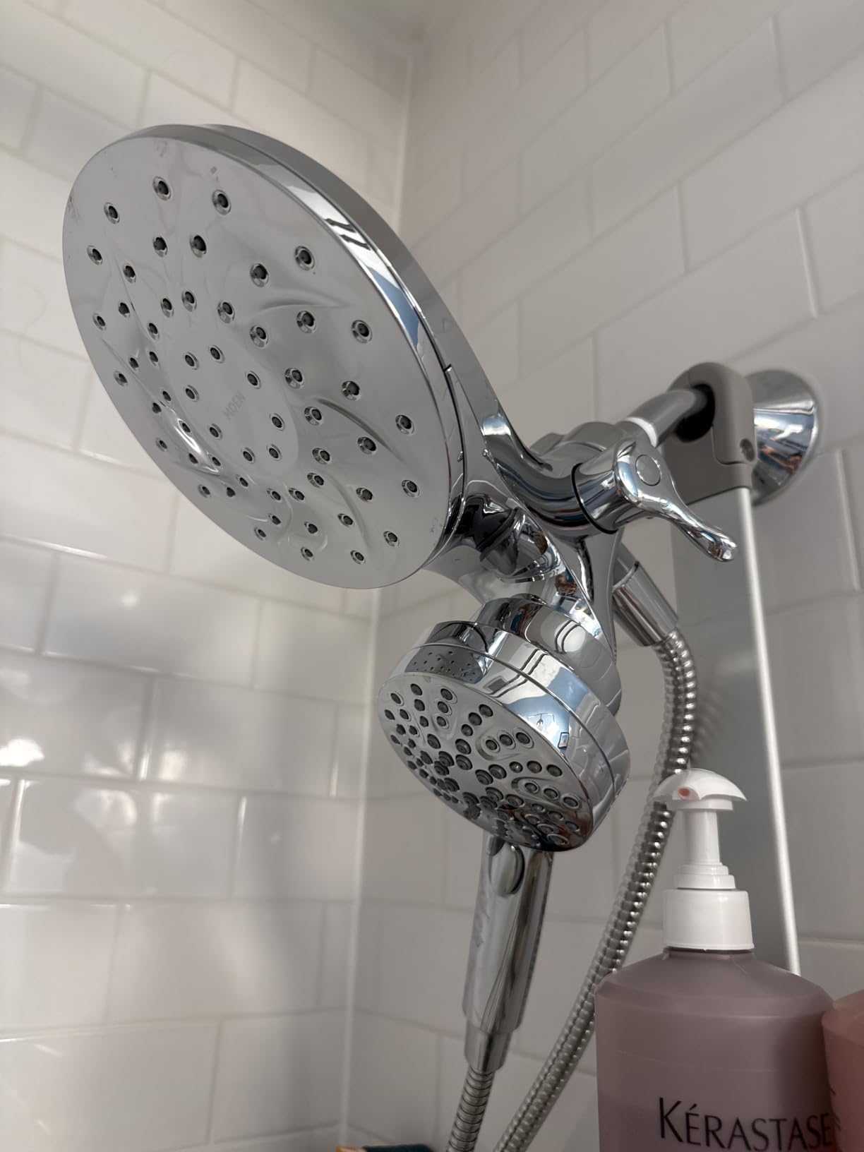 Moen 26009 Engage Chrome Magnetix 2-in-1 Combo Rain Showerhead customer photo 2