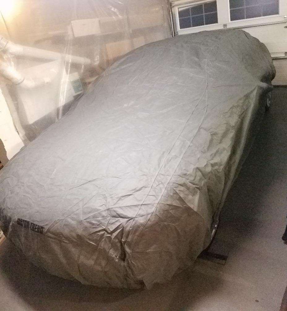 Motor Trend Breathable Lightweight Car Cover - Anti-Moisture Build-Up, Water-Resistant, Scratch-Resistant, Universal Fit for Cars/SUVs/Trucks/Vans customer photo 2