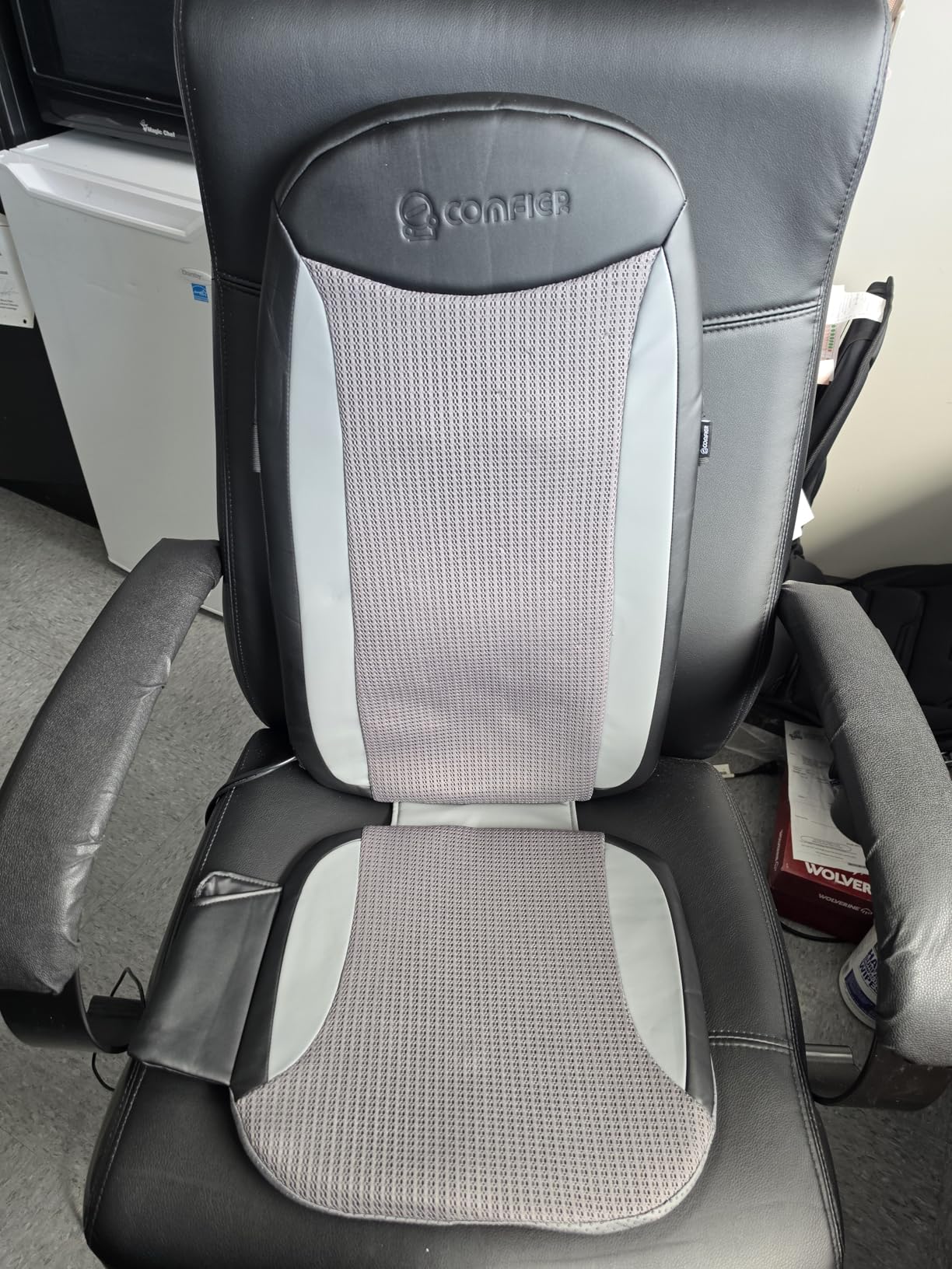 COMFIER Shiatsu Back Massager with Heat,Deep Tissue Kneading Massage Seat Cushion,Massage Chair Pad for Full Back,Body Massager for Home or Office Chair use, 2026 Gift for Men,Women customer photo 2