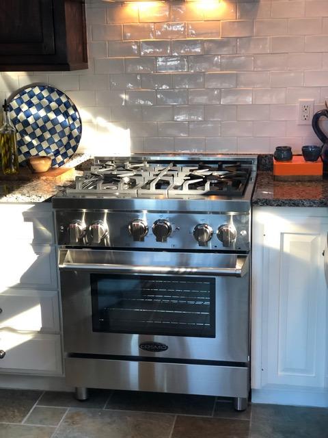 30 in. Vista Coll 4.3 cu ft 4 Burner Gas Range, Convection, Stainless Steel | Cosmo COS-GRP304 LED Light Panel, Cast Iron Grates, Auto Re-Ignition, Oven Fan Circulation, Liquid Propane Convertible customer photo 1