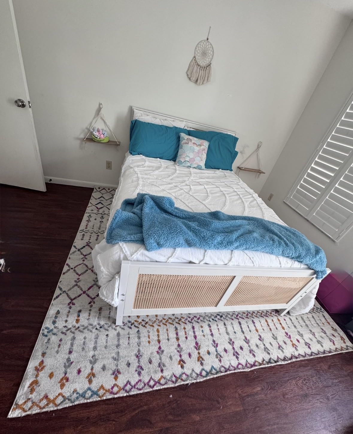 JONATHAN Y Boho Vintage Diamond Cream/Gray Indoor Area Rug 8X10 ft, Moroccan Hype customer photo 1