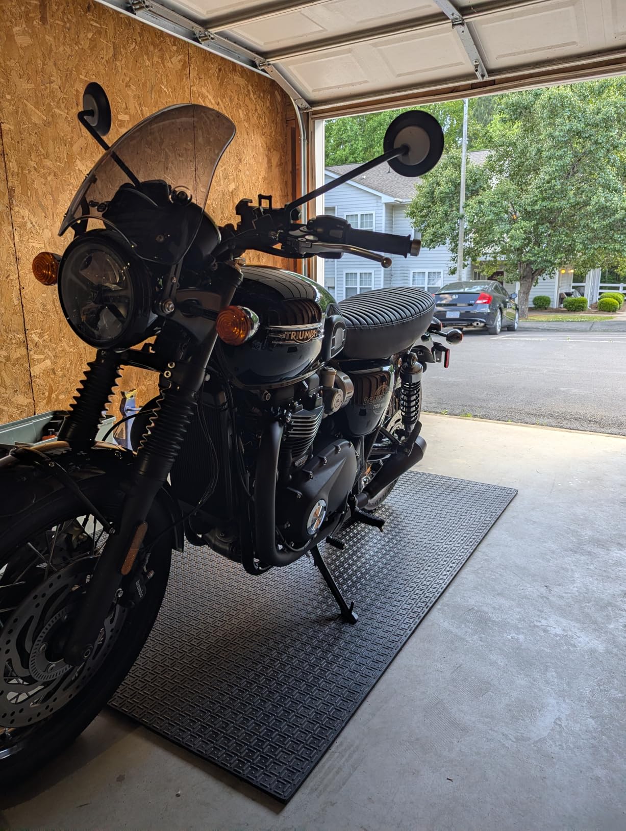 WinPower Indoor Motorcycle Cover Stretch Elastic Dustproof Covers for Motorbikes, 116 x 43 x 55 inches customer photo 2